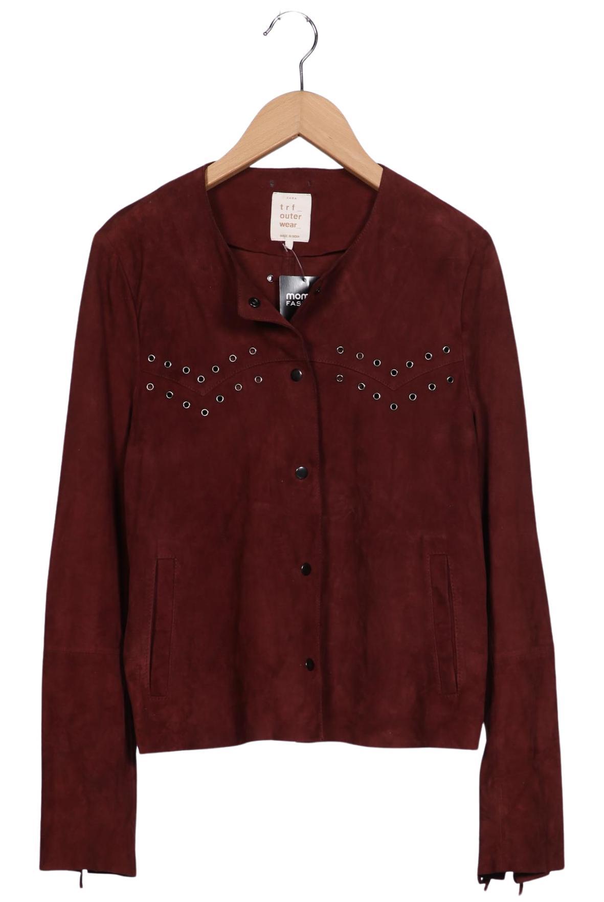 

Zara Damen Jacke, bordeaux, Gr. 38