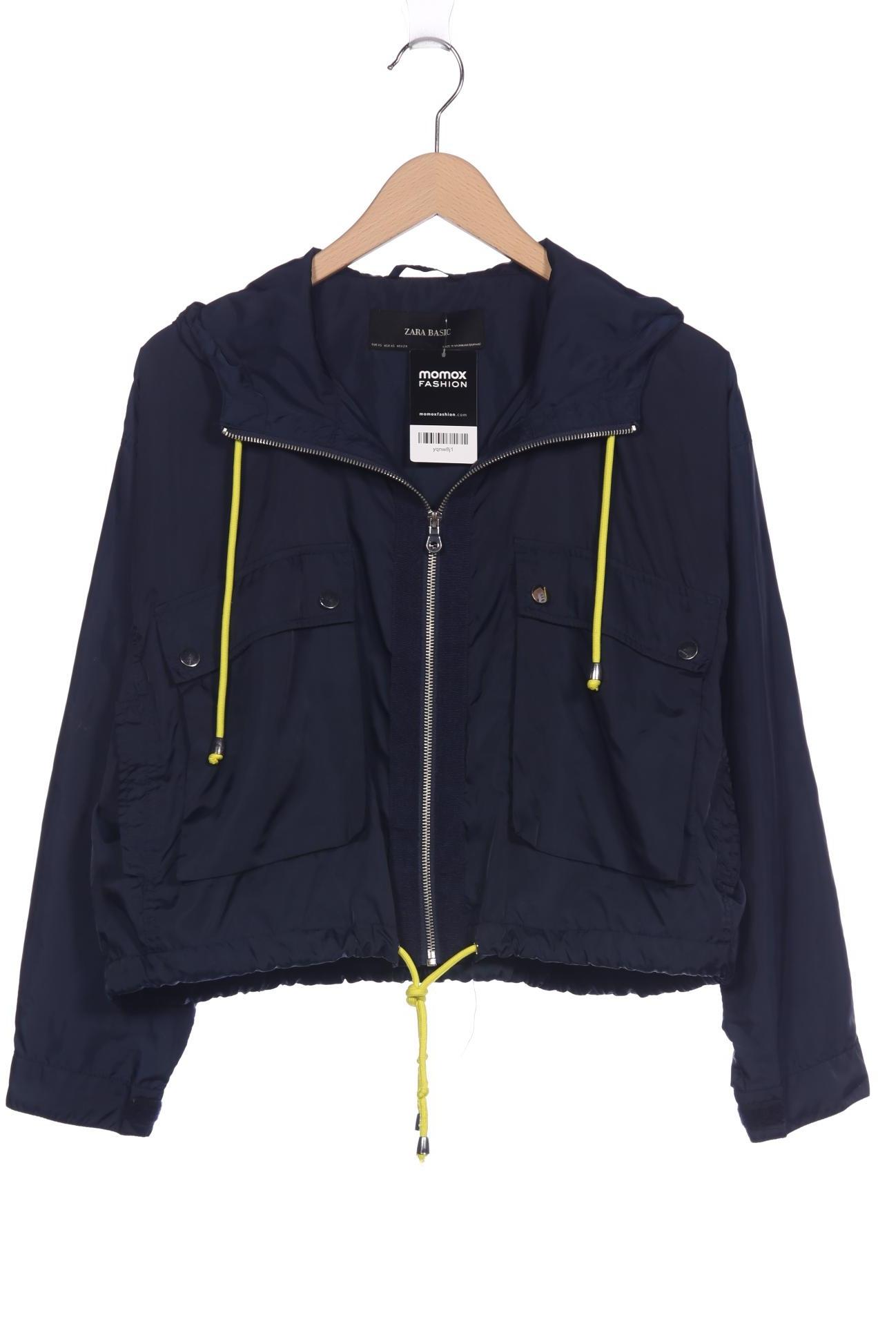 

Zara Damen Jacke, marineblau, Gr. 34