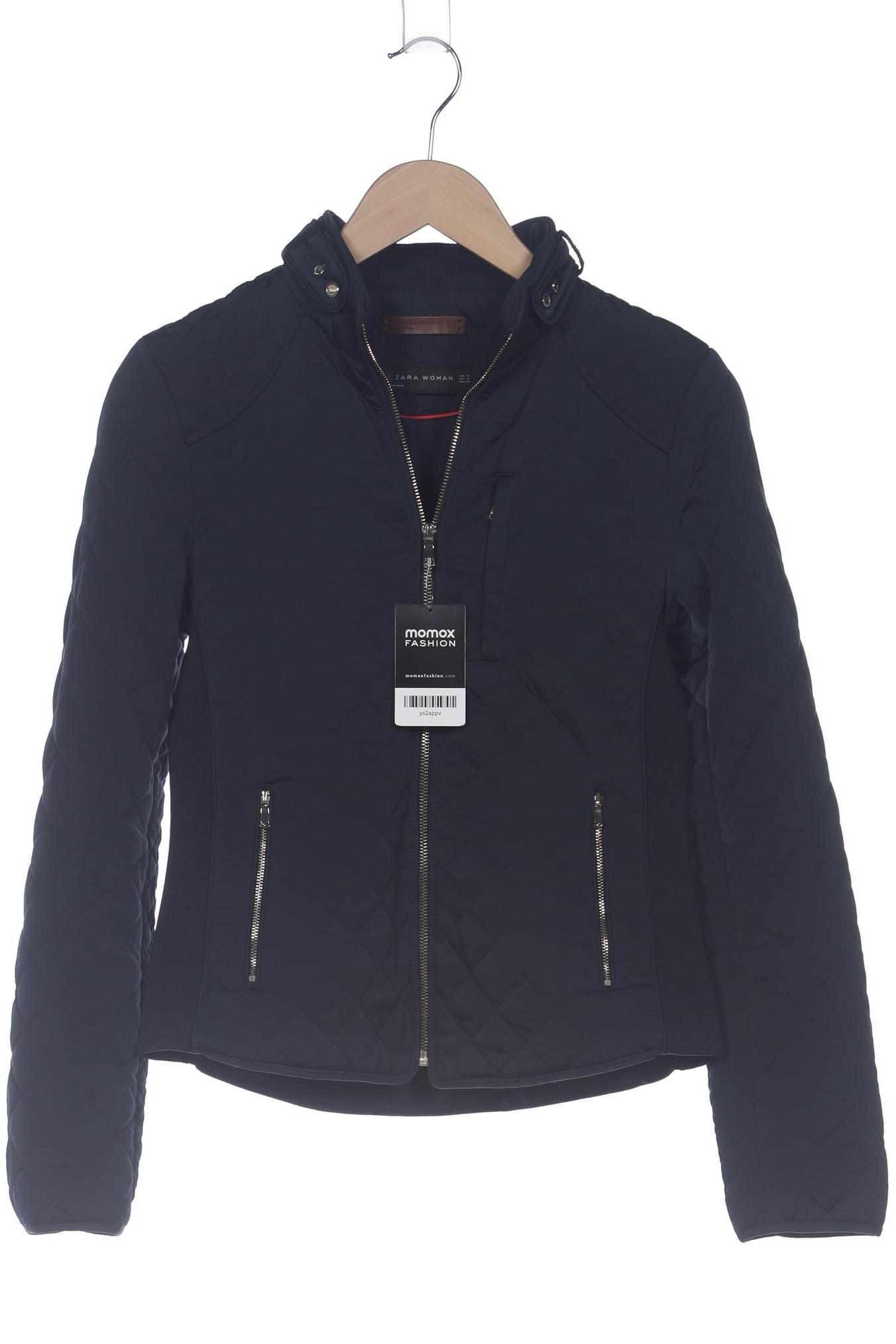 

Zara Damen Jacke, marineblau, Gr. 38