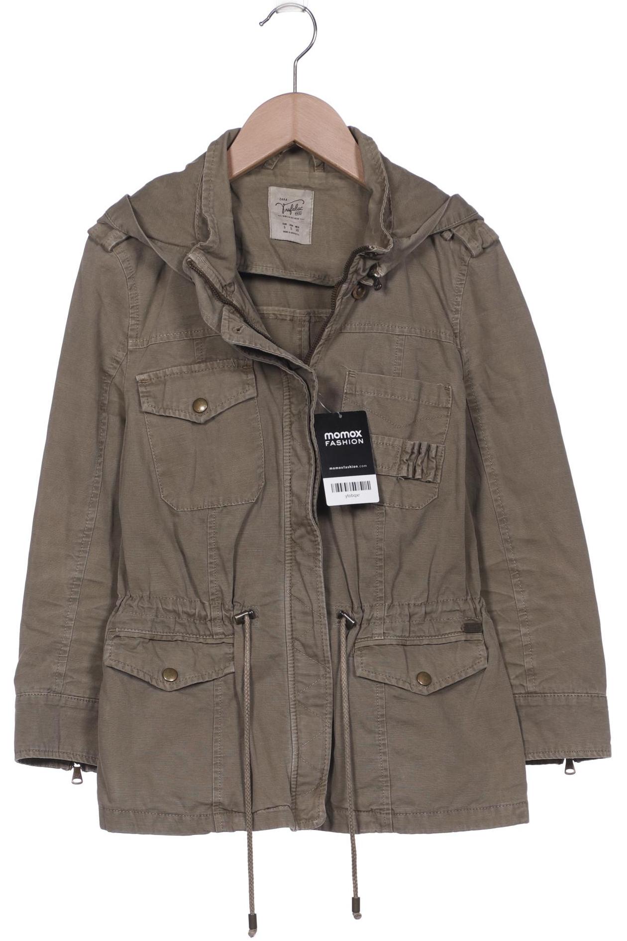 Thumbnail - Zara Damen Jacke, grün, Gr. 36