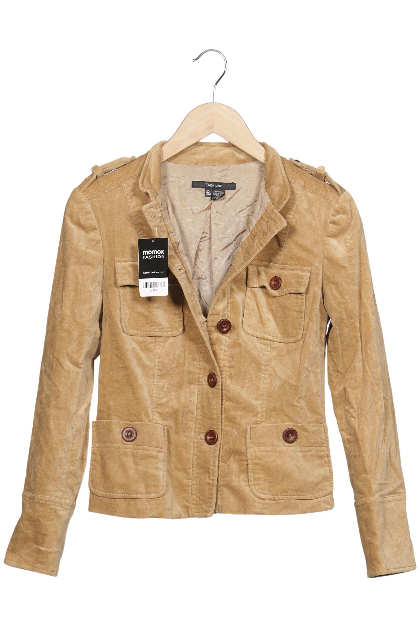 

Zara Damen Jacke, beige, Gr. 36