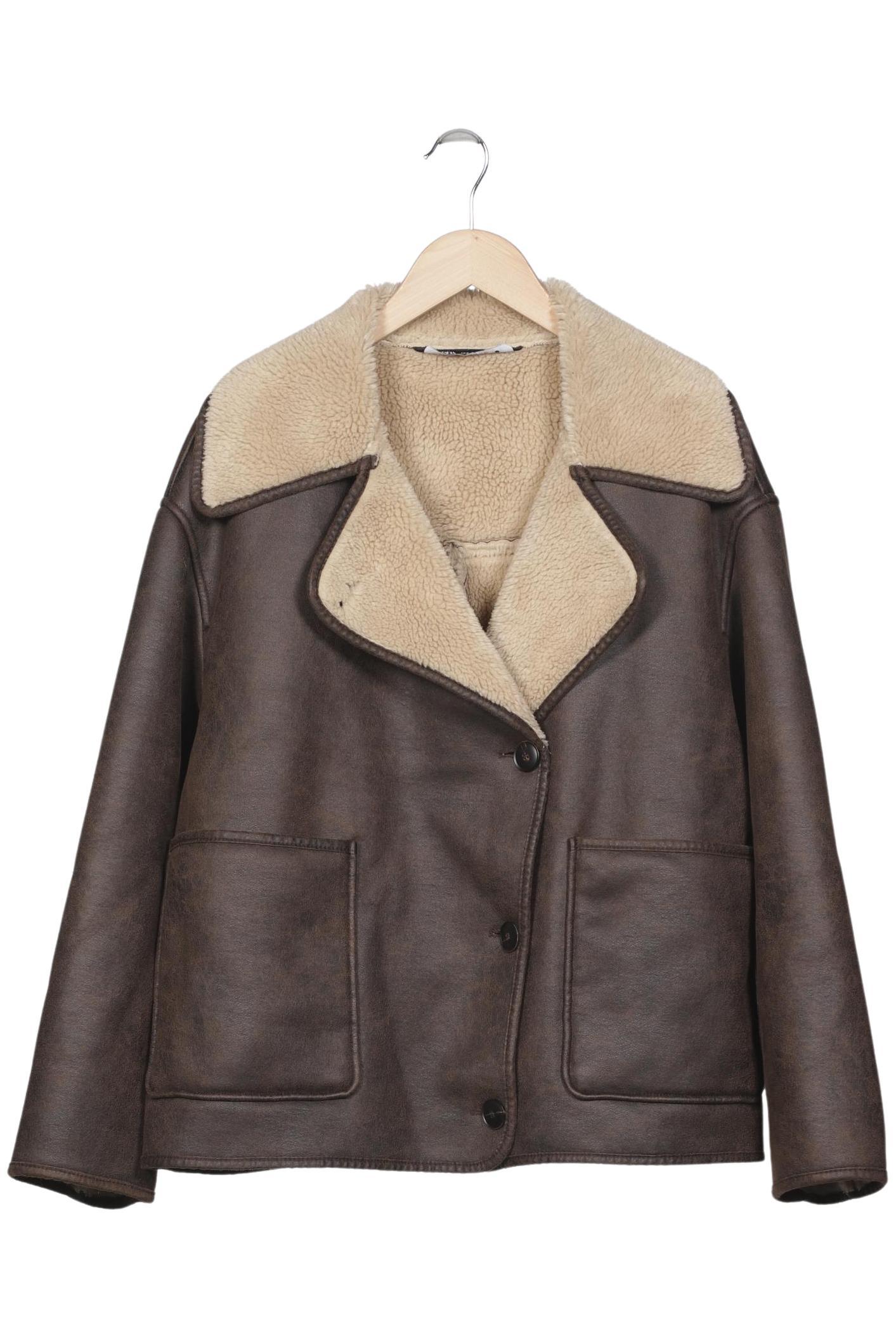

Zara Damen Jacke, braun, Gr. 38