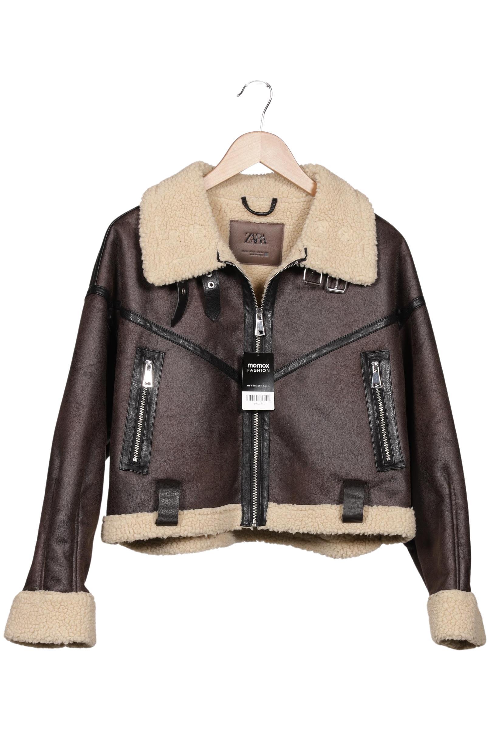 

Zara Damen Jacke, braun, Gr. 44