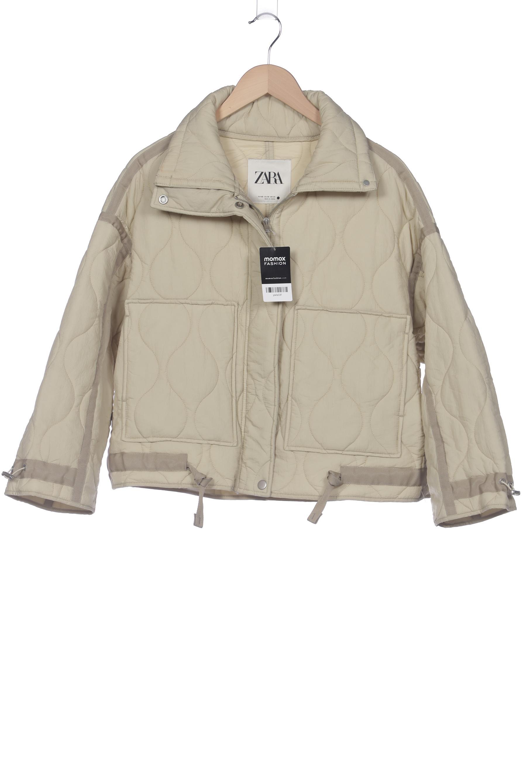 

Zara Damen Jacke, beige, Gr. 34