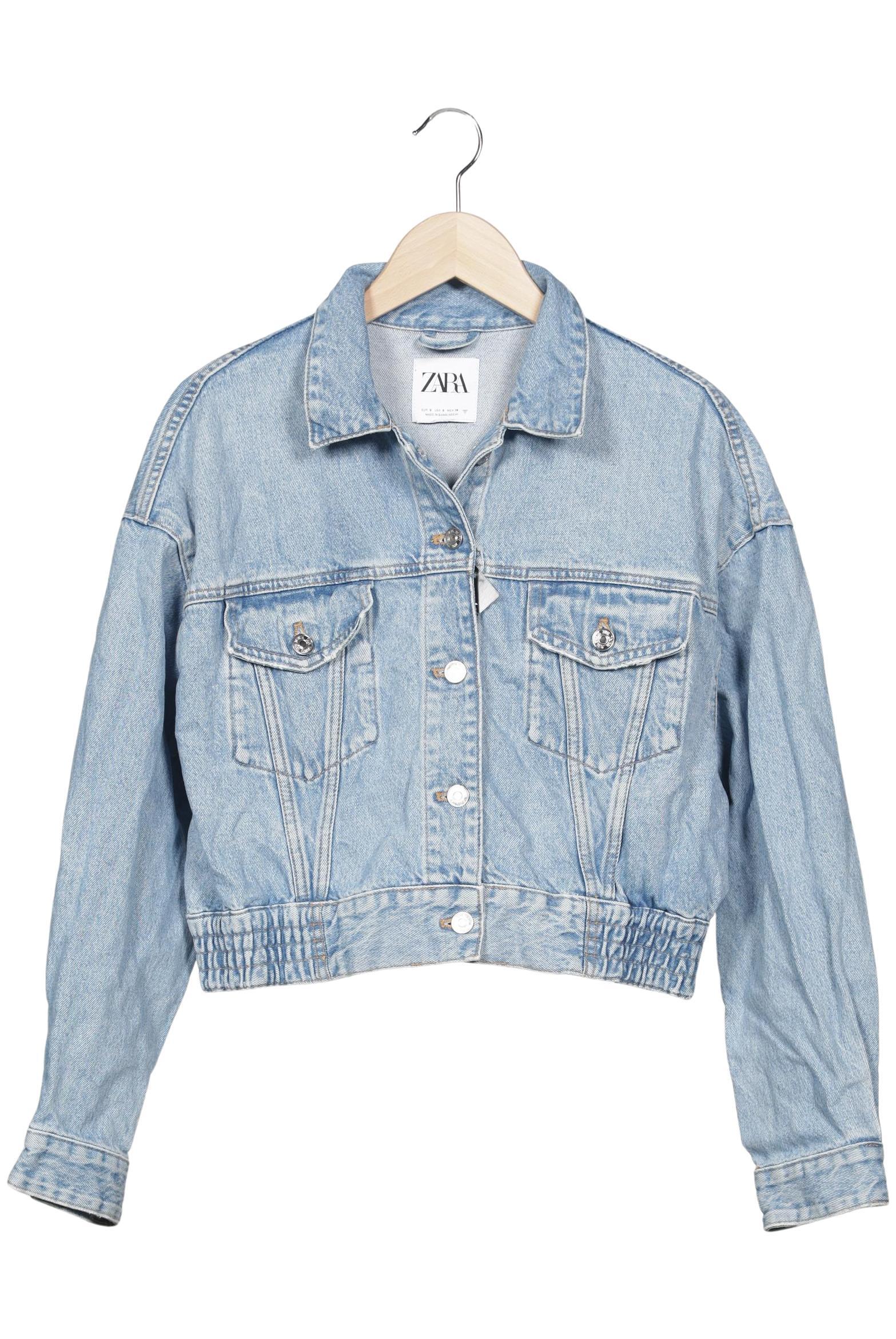 

Zara Damen Jacke, hellblau, Gr. 36