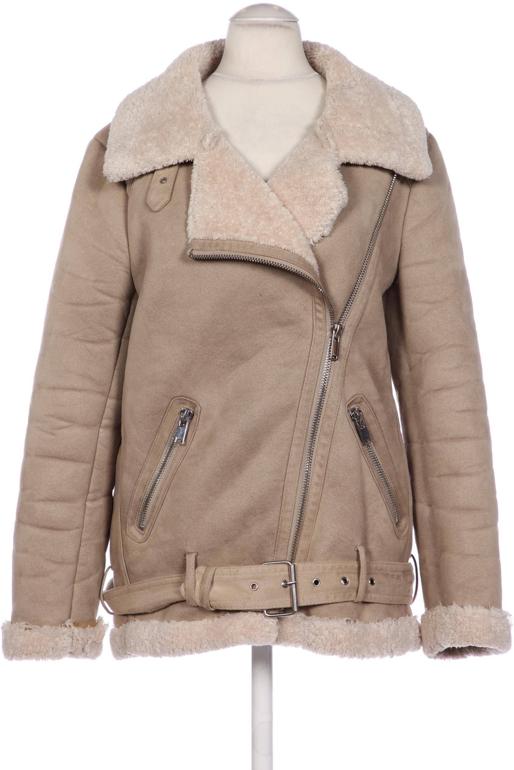 

Zara Damen Jacke, beige, Gr. 34
