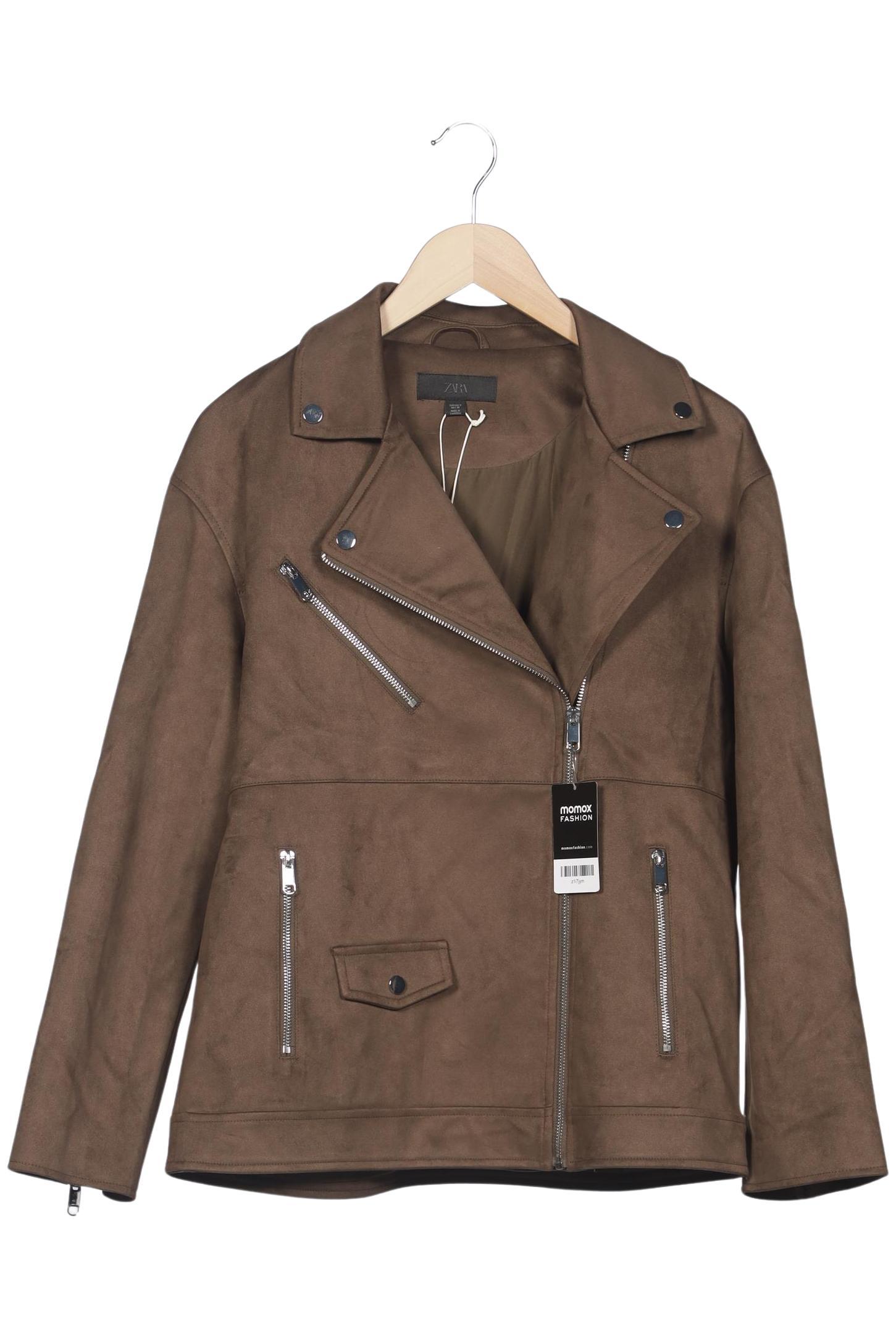 

Zara Damen Jacke, braun, Gr. 36