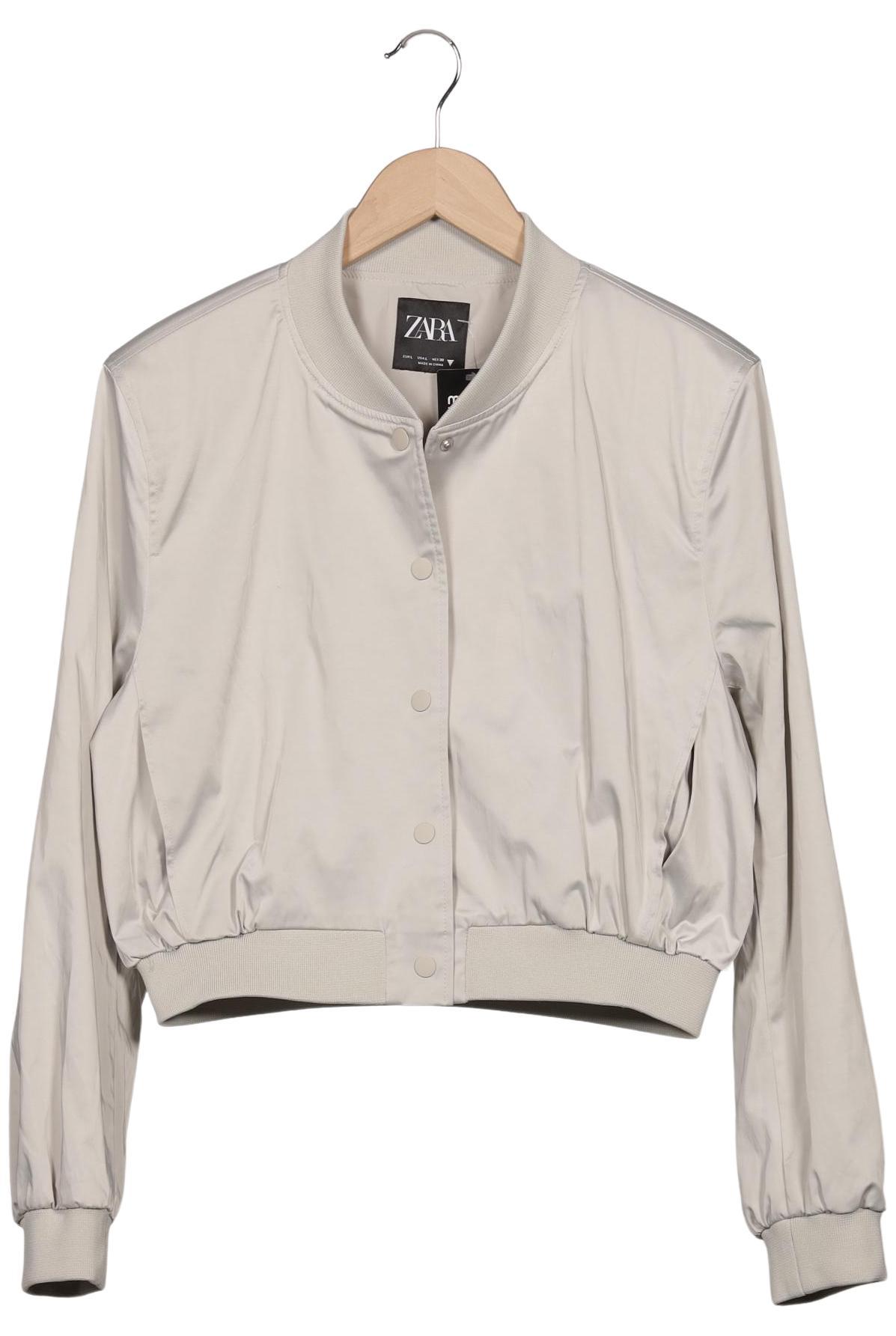 

Zara Damen Jacke, beige, Gr. 42