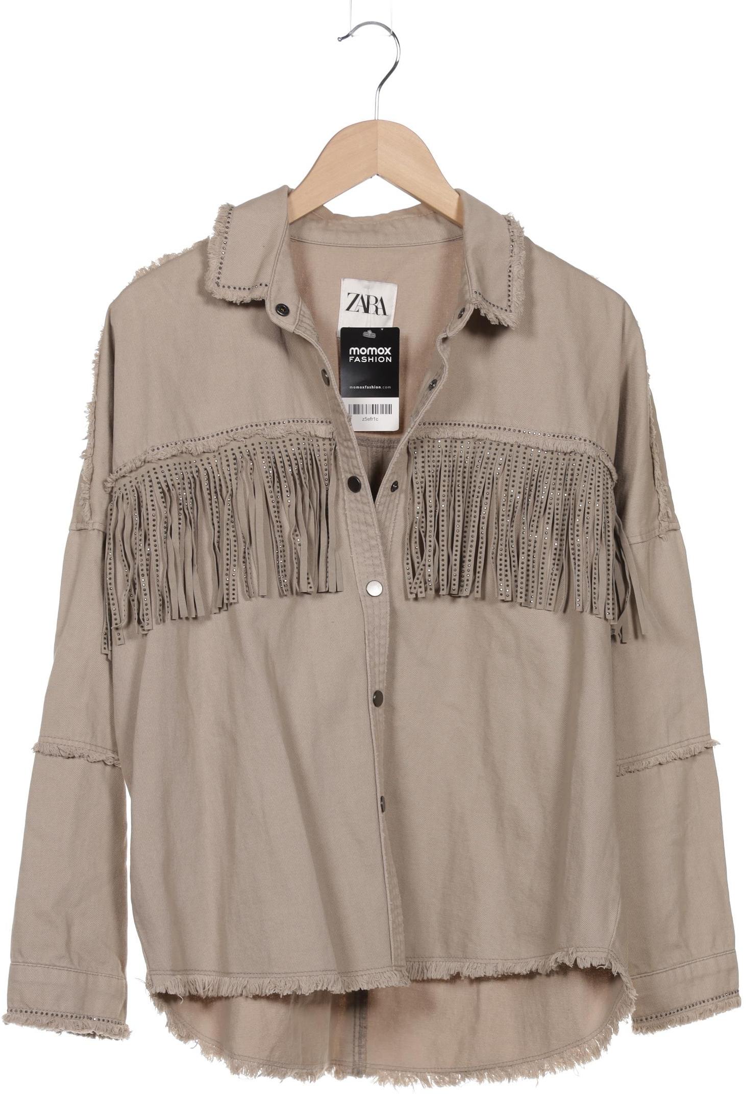 

Zara Damen Jacke, beige, Gr. 36