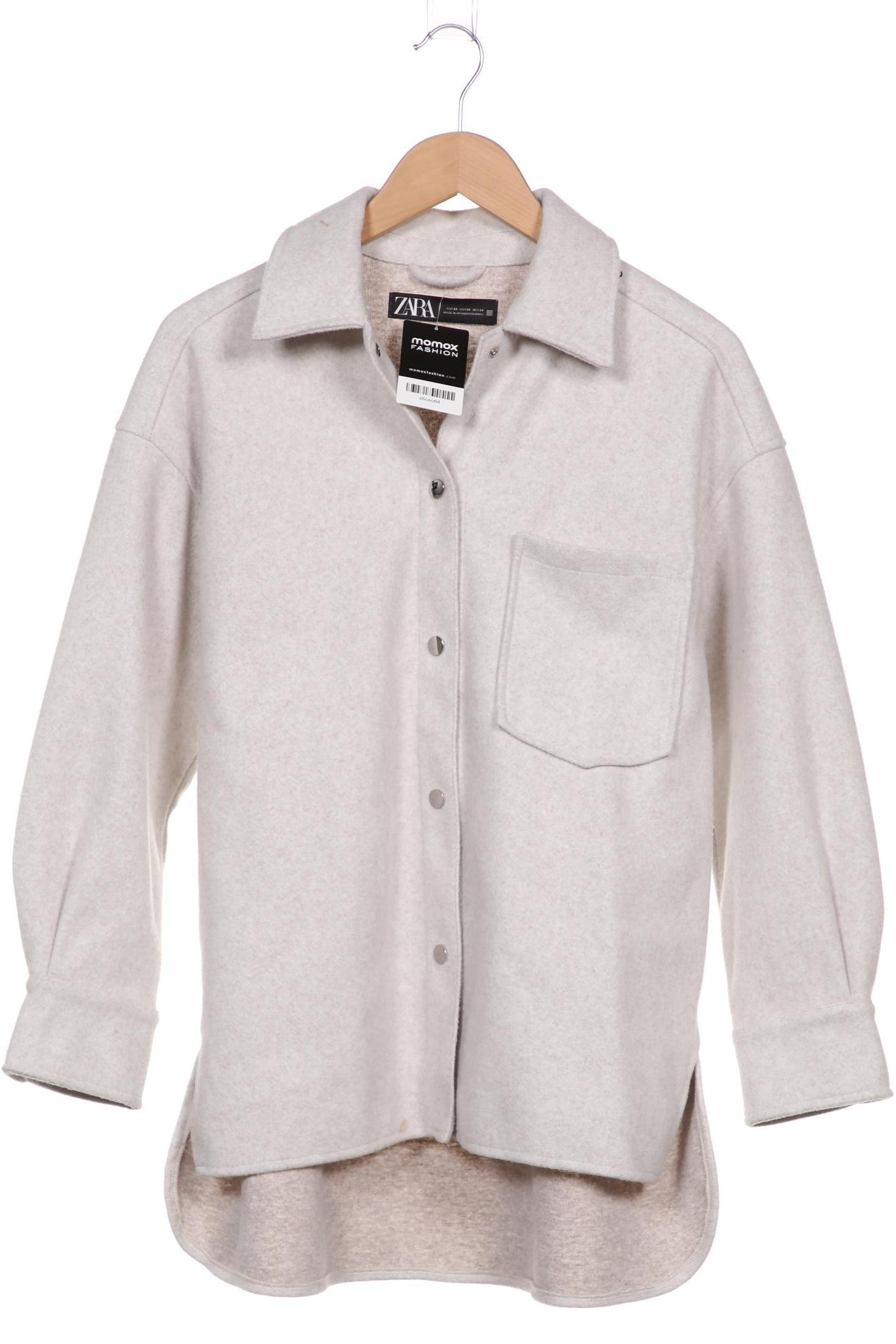 

Zara Damen Jacke, cremeweiß, Gr. 34