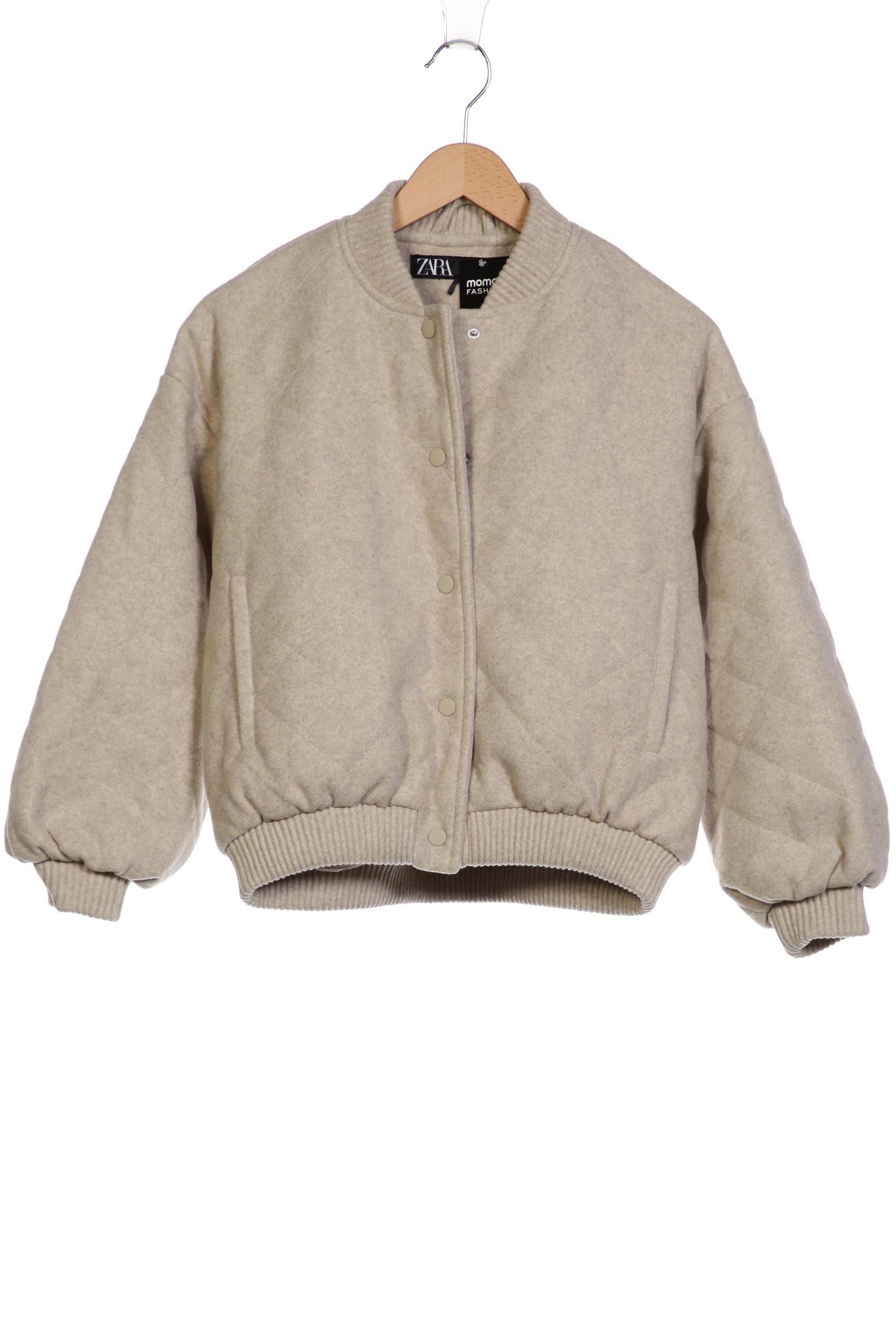 

Zara Damen Jacke, beige, Gr. 34
