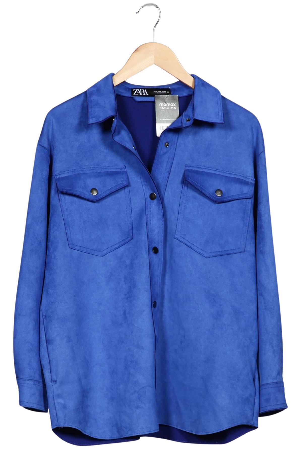 

Zara Damen Jacke, blau, Gr. 38