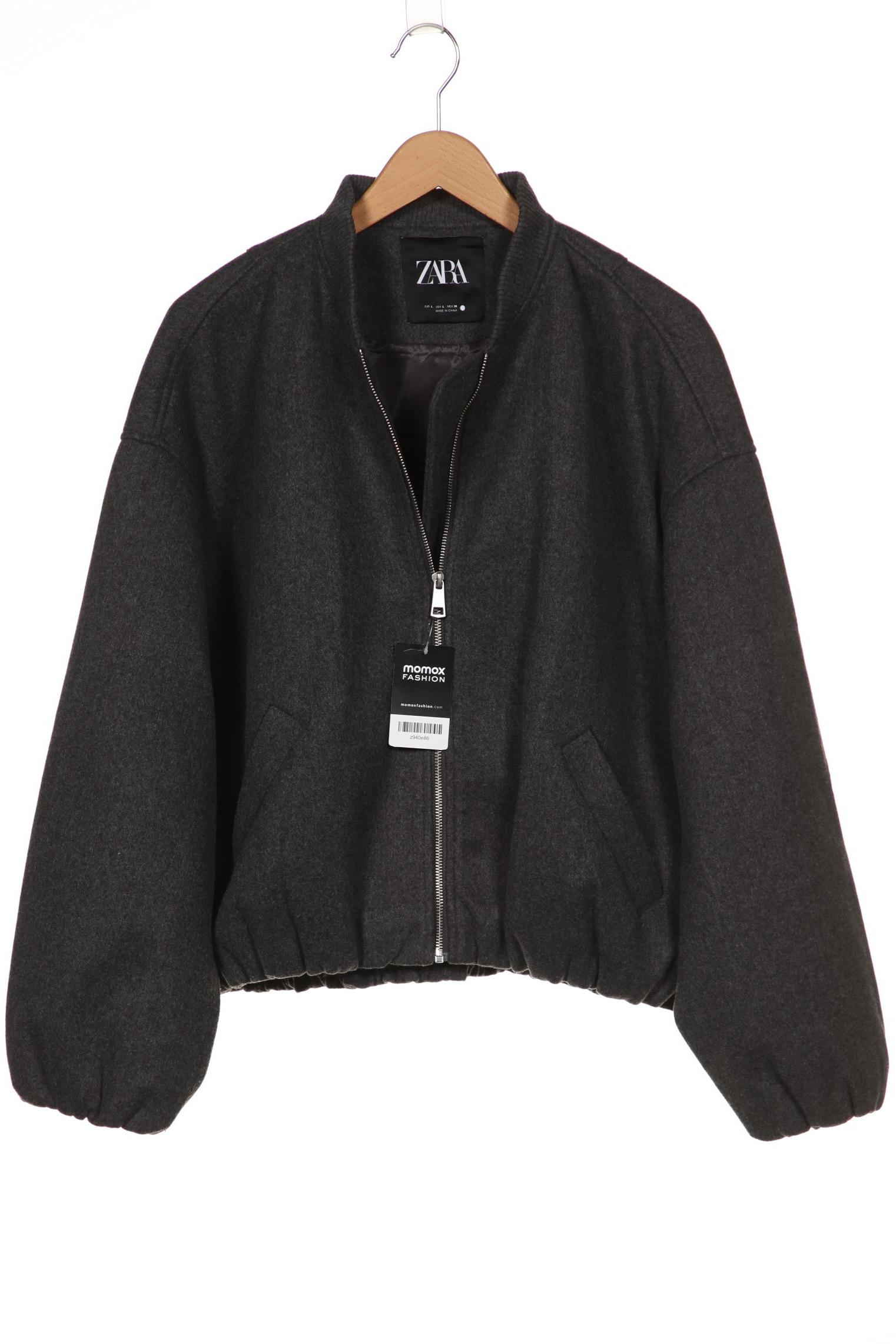 

ZARA Damen Jacke, grau