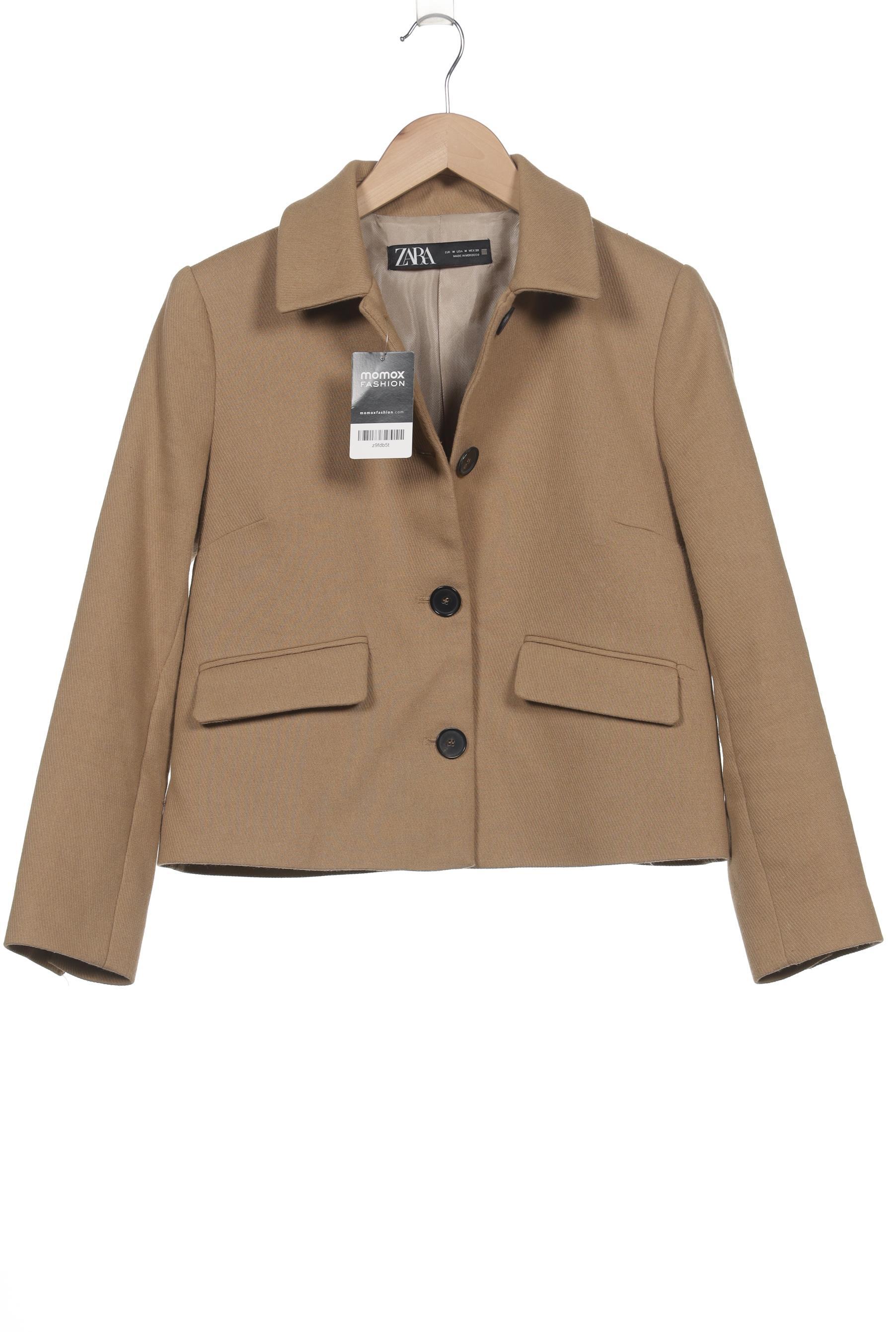 

Zara Damen Jacke, beige, Gr. 38