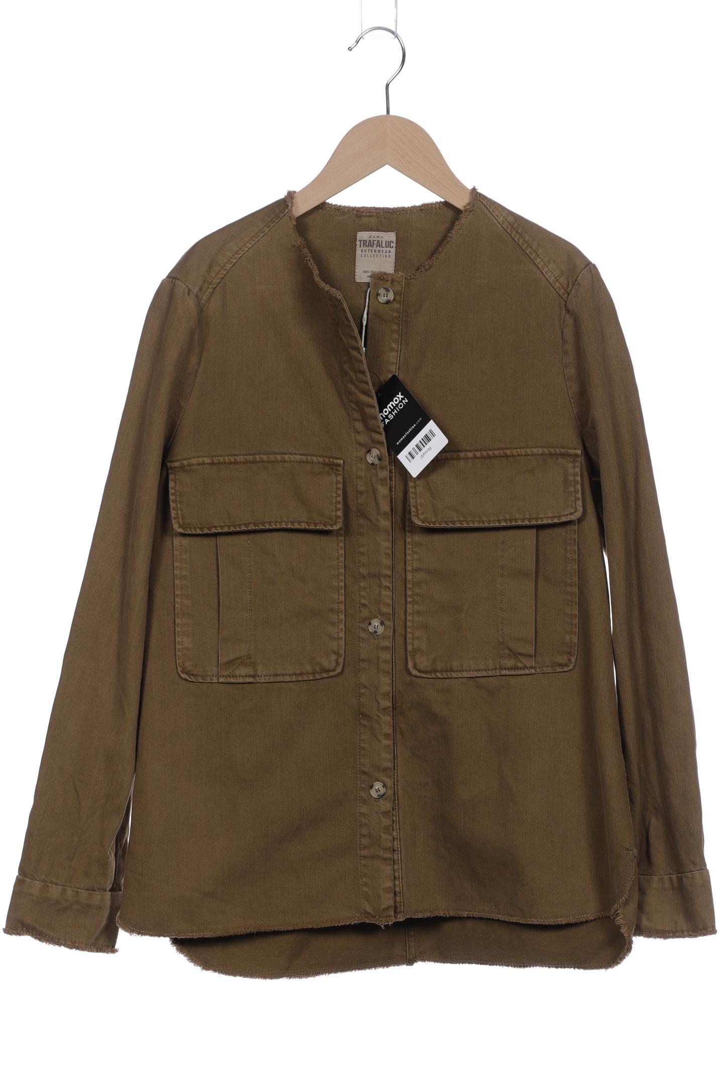 

ZARA Damen Jacke, braun