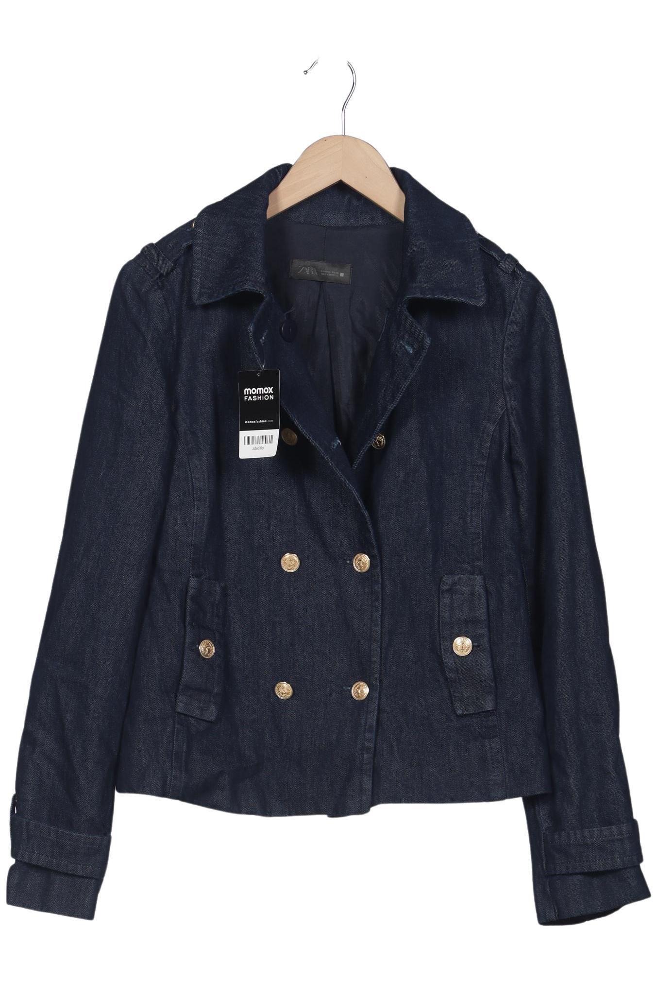

Zara Damen Jacke, marineblau, Gr. 36