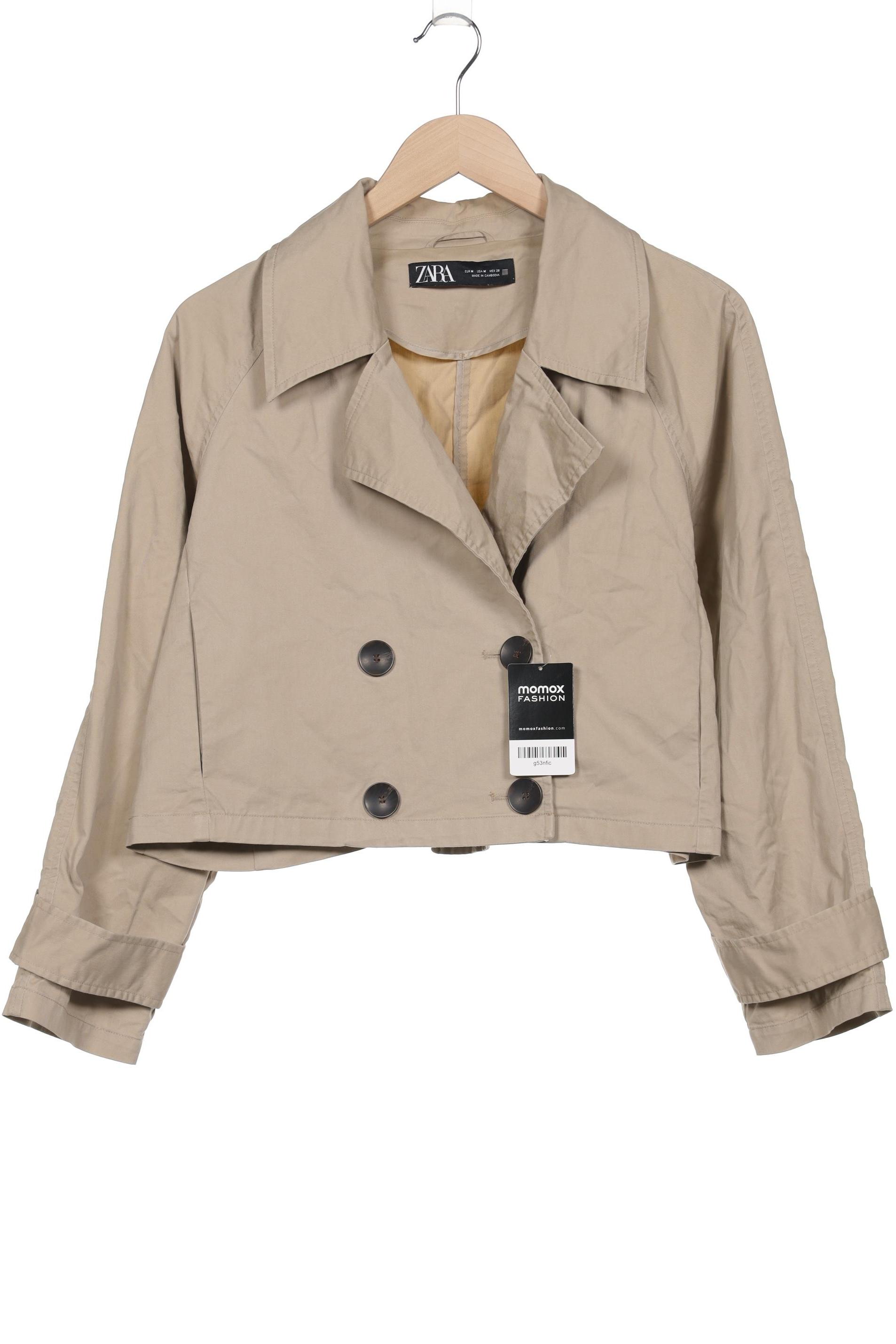 

Zara Damen Jacke, beige, Gr. 38