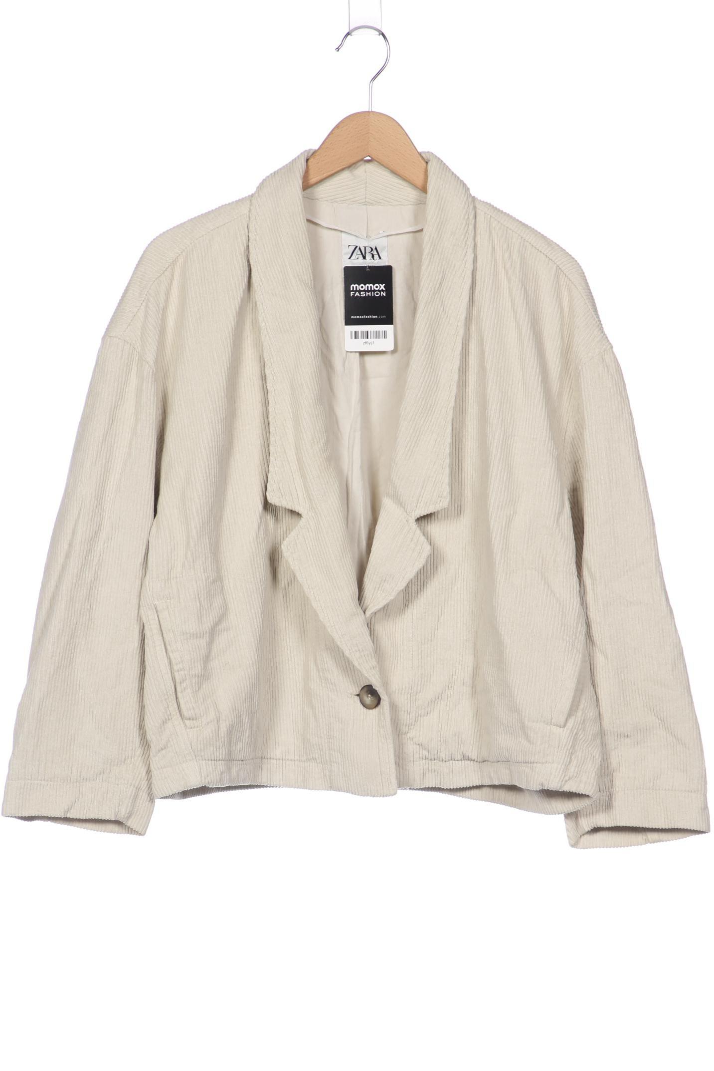 

Zara Damen Jacke, cremeweiß, Gr. 38