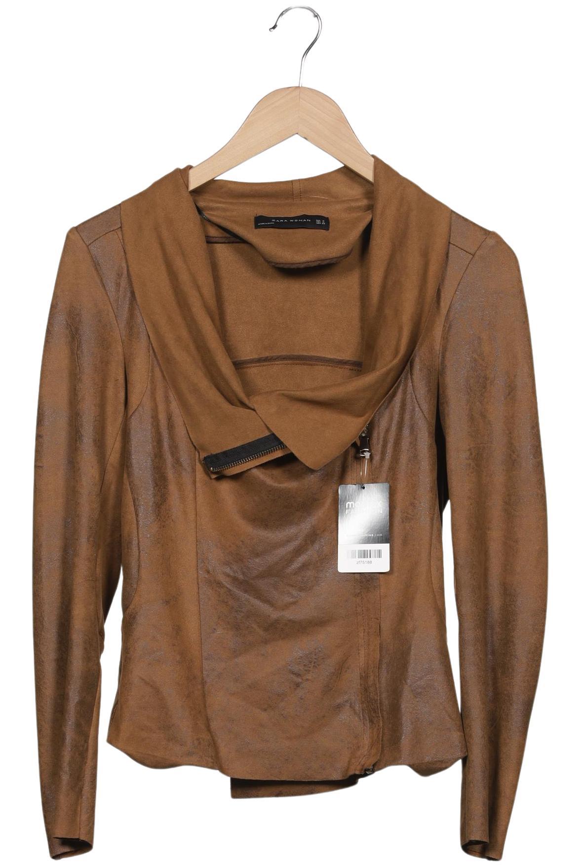 

Zara Damen Jacke, braun, Gr. 38