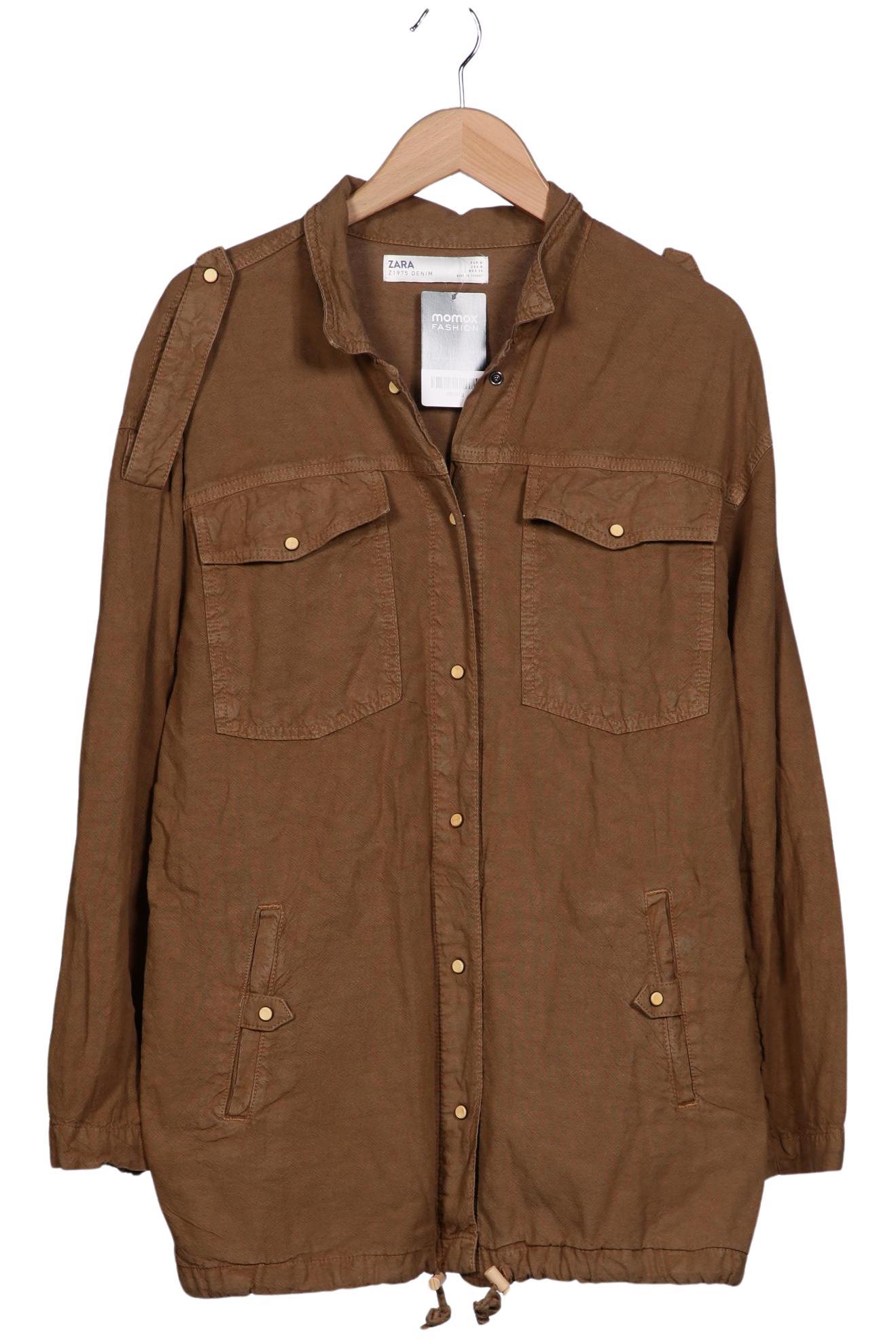 

Zara Damen Jacke, braun, Gr. 38
