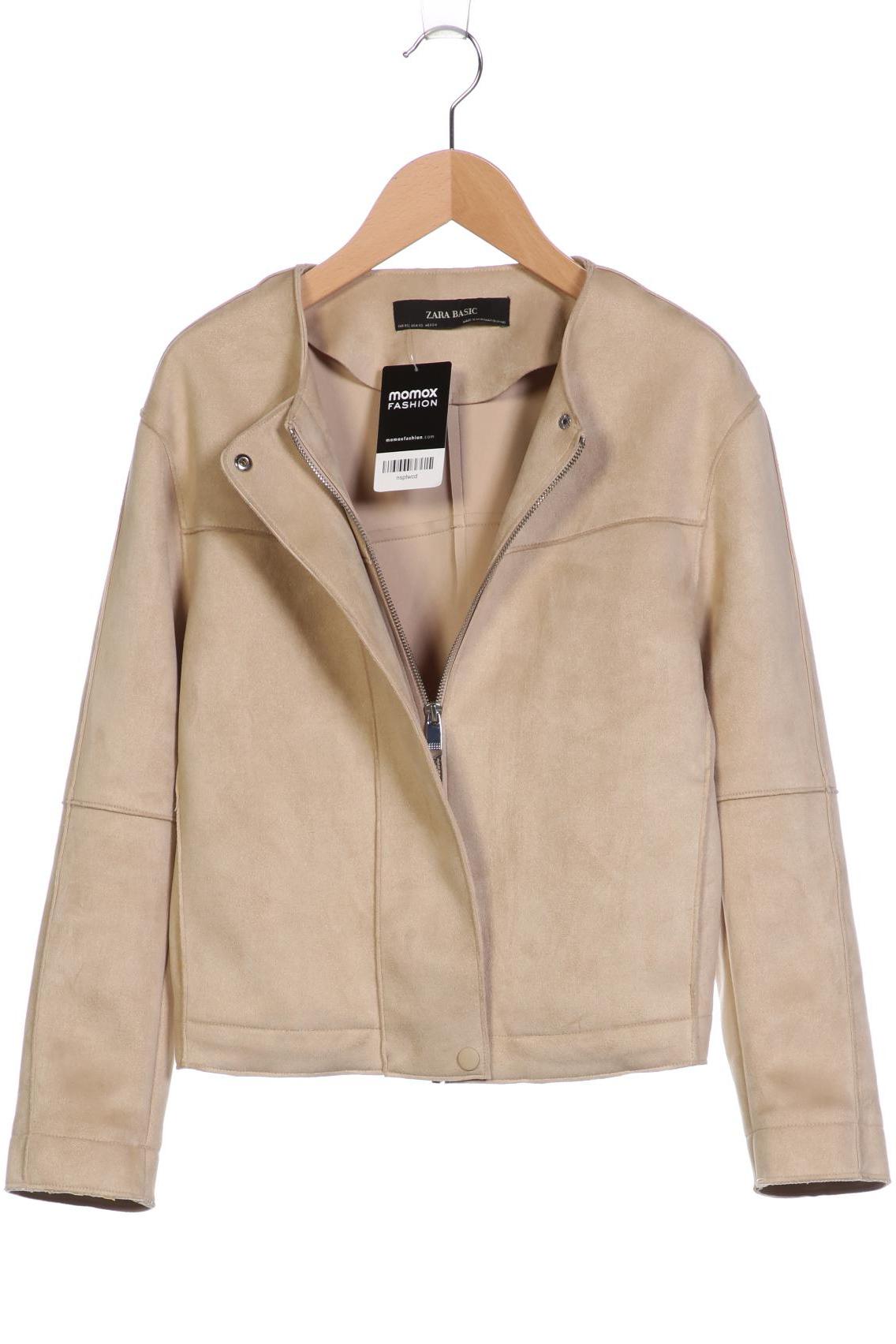 

Zara Damen Jacke, beige, Gr. 34