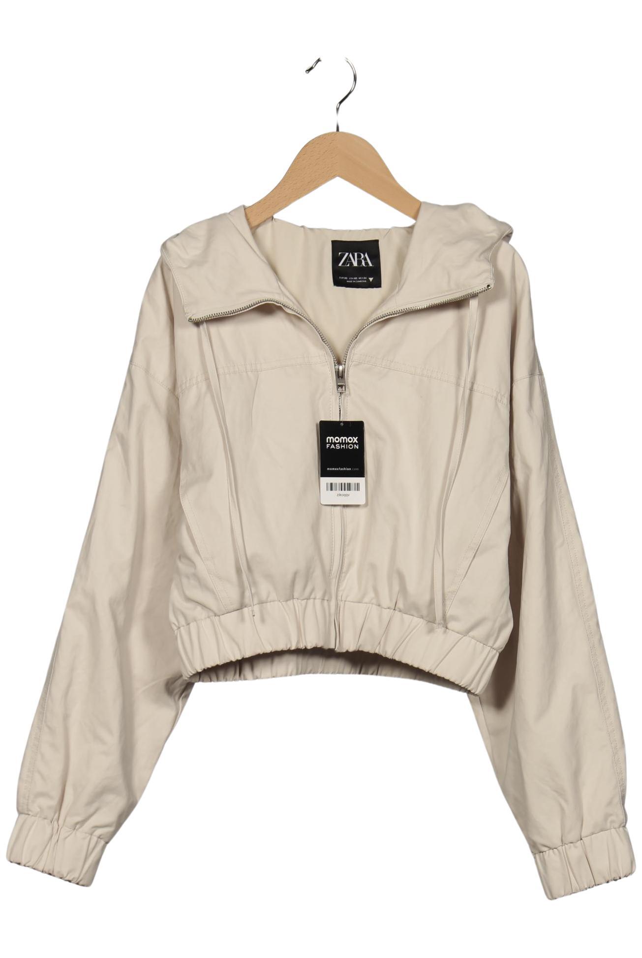 

Zara Damen Jacke, beige, Gr. 34