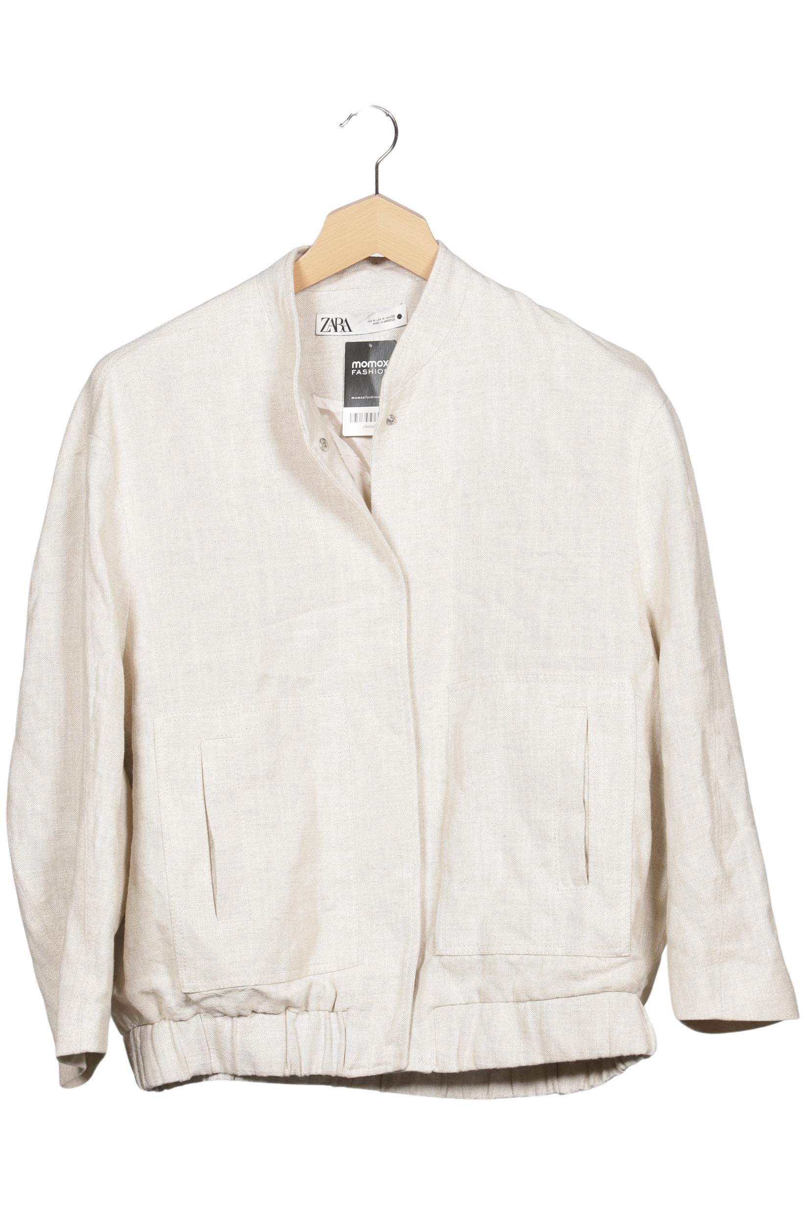 

Zara Damen Jacke, cremeweiß, Gr. 38