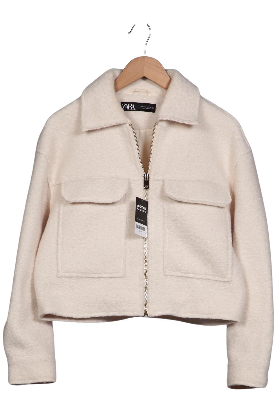 

Zara Damen Jacke, cremeweiß, Gr. 38