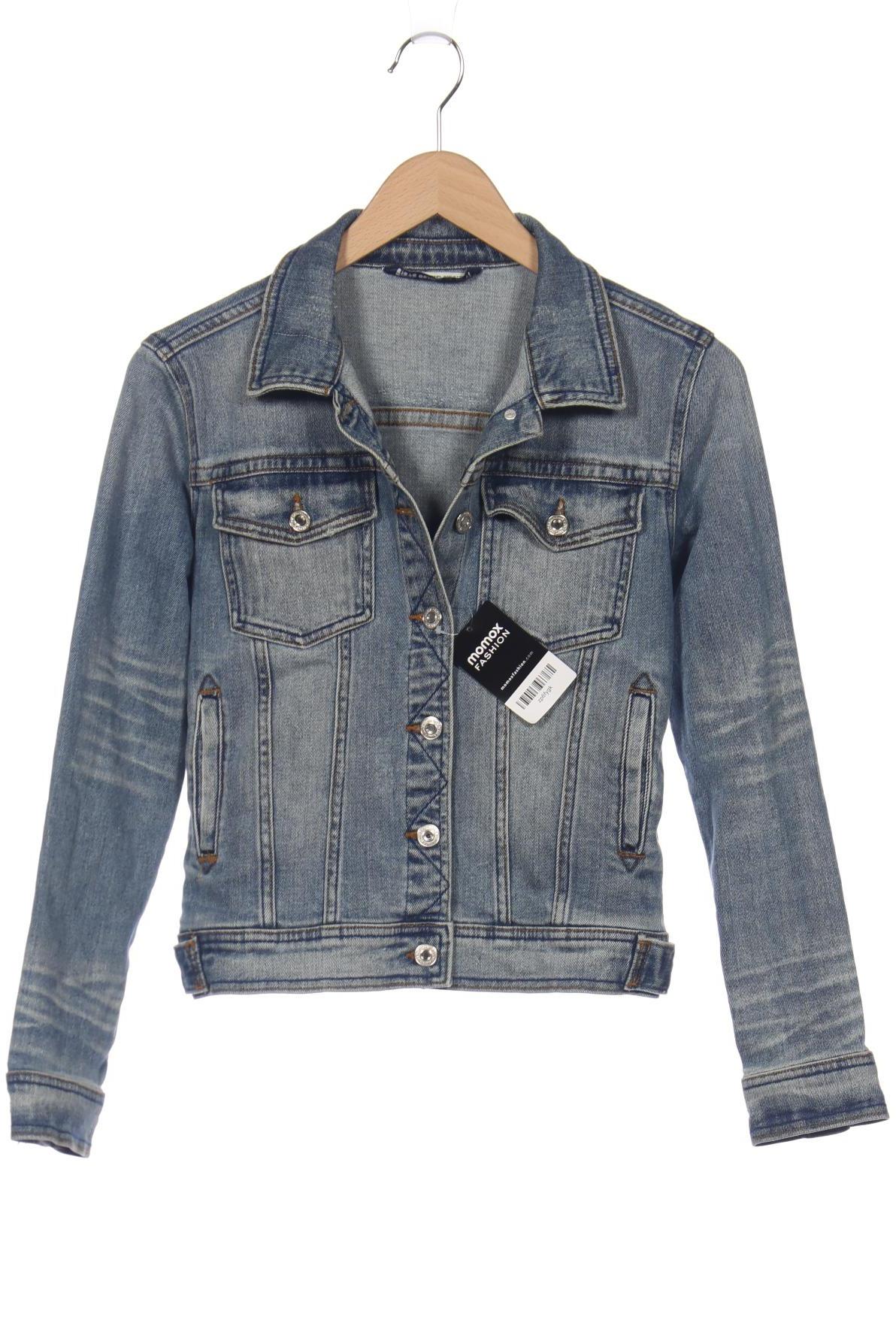 

ZARA Damen Jacke, blau