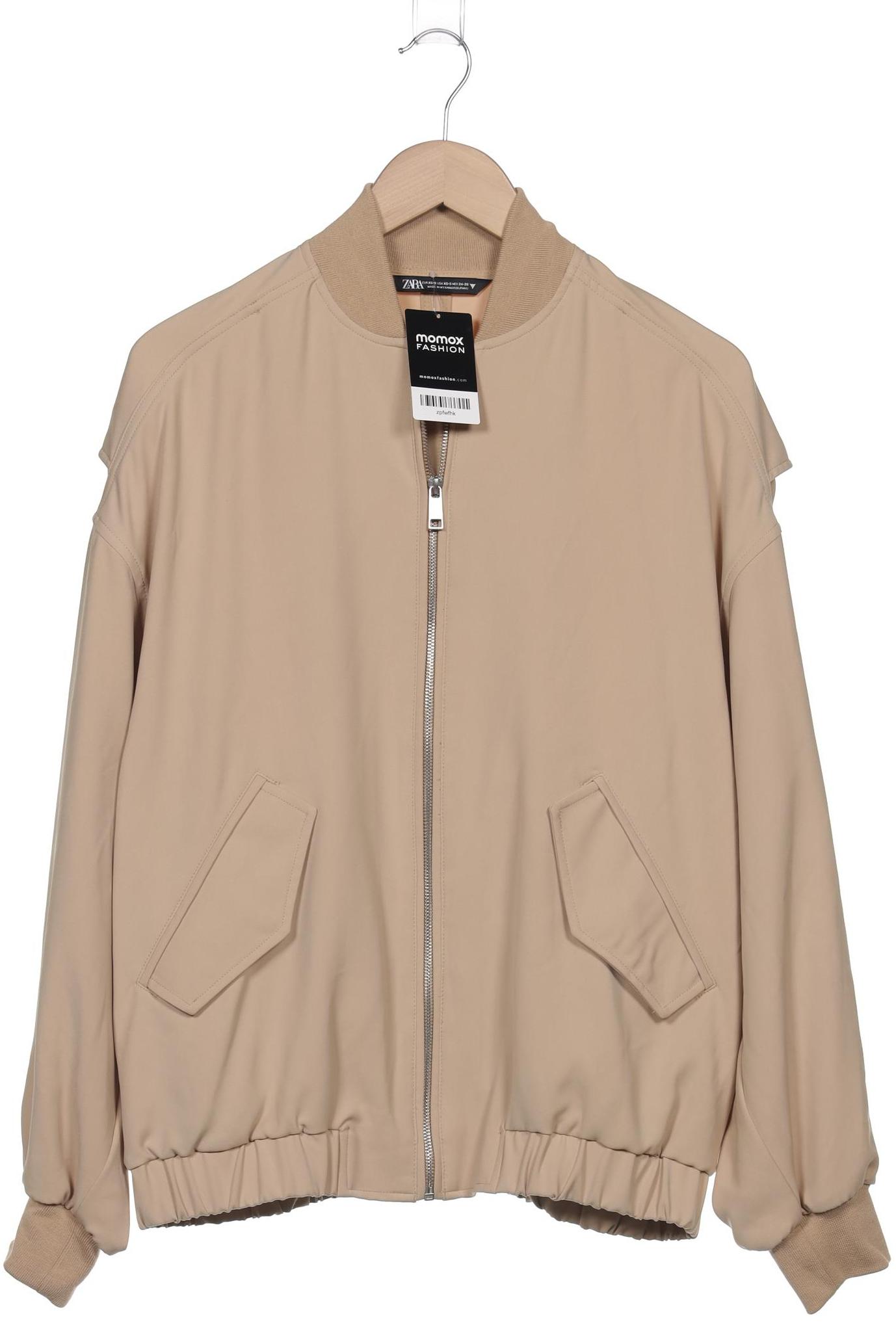 

Zara Damen Jacke, beige, Gr. 34
