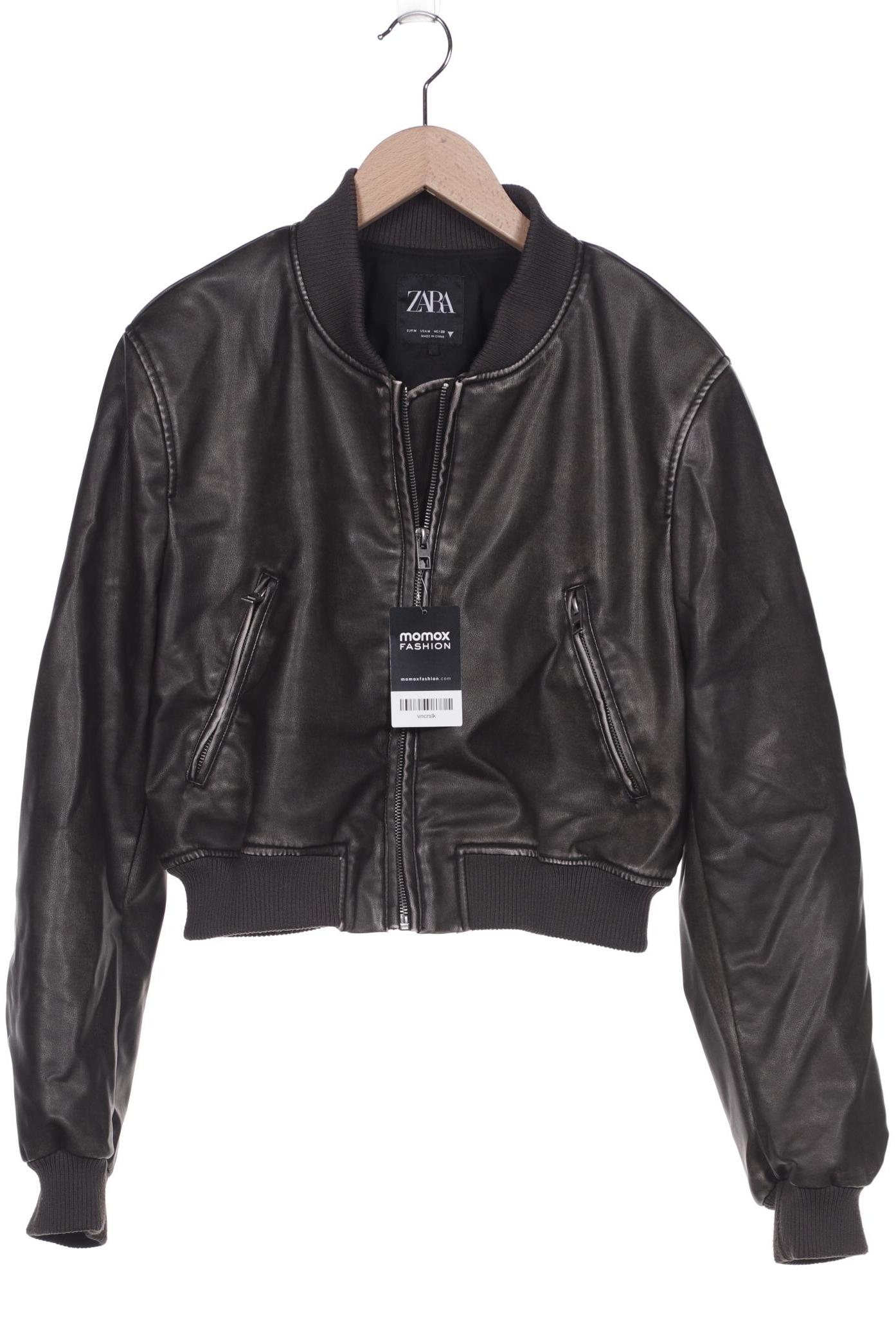 

ZARA Damen Jacke, braun