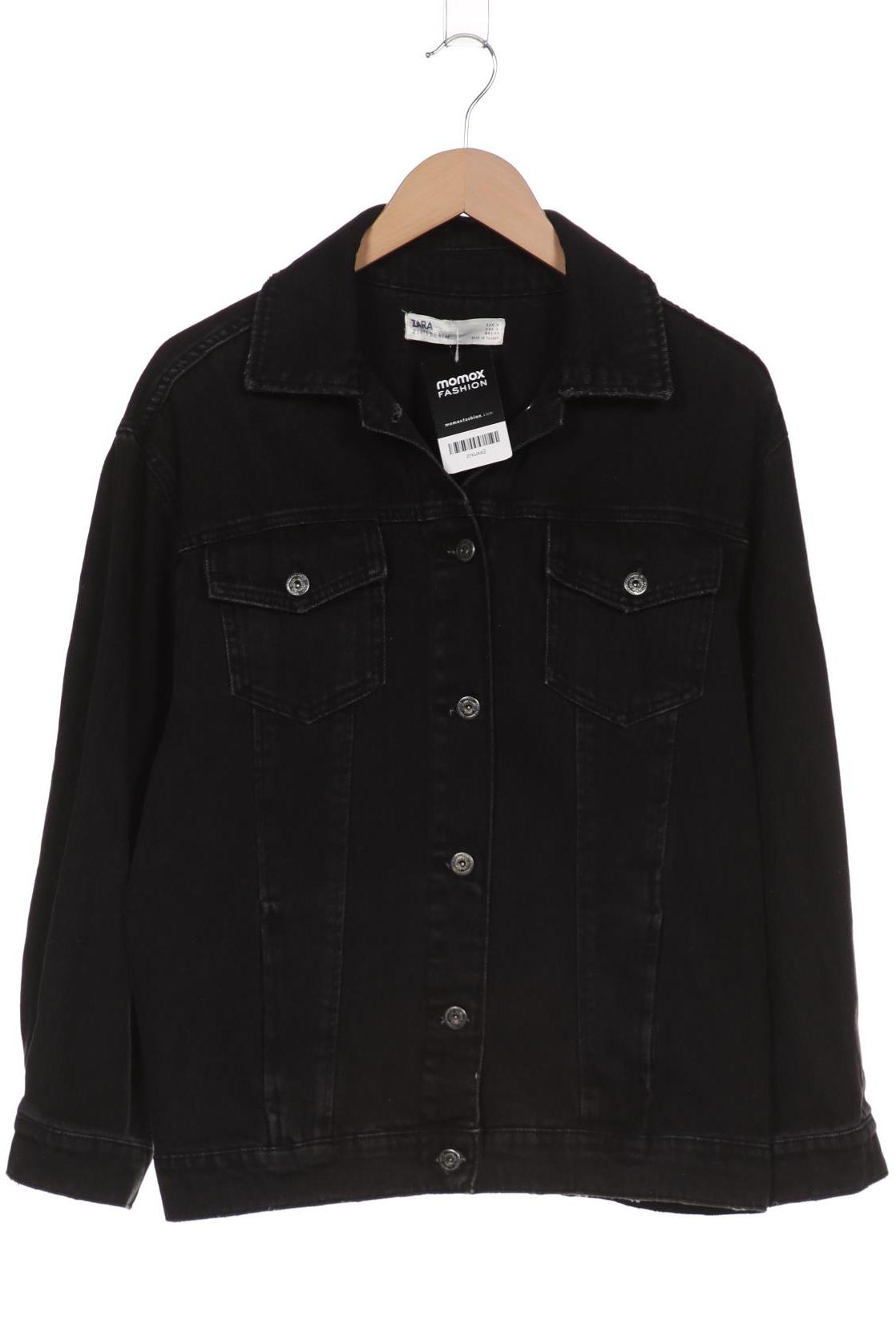 

ZARA Damen Jacke, schwarz