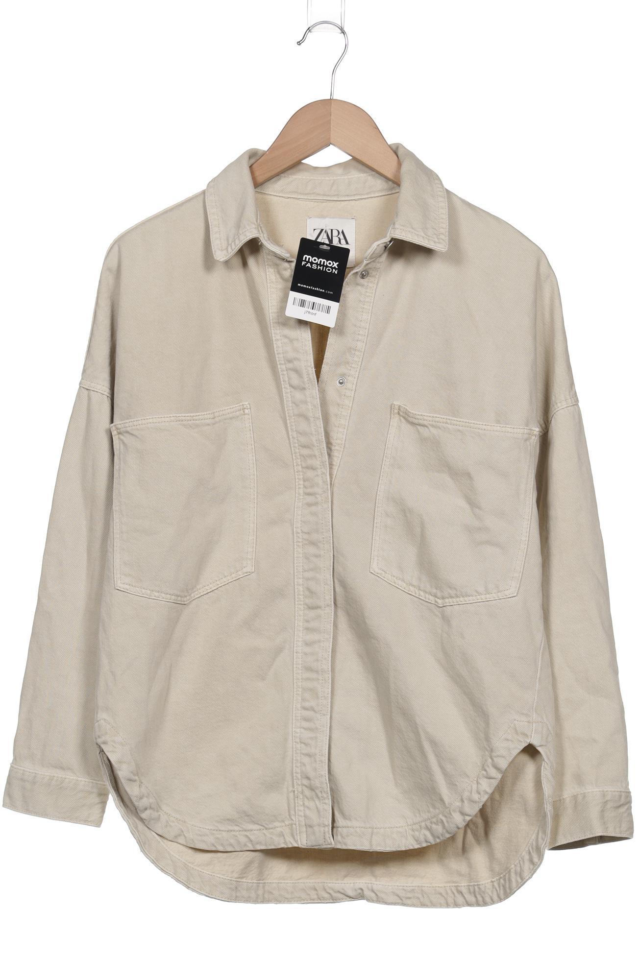 

Zara Damen Jacke, beige, Gr. 32