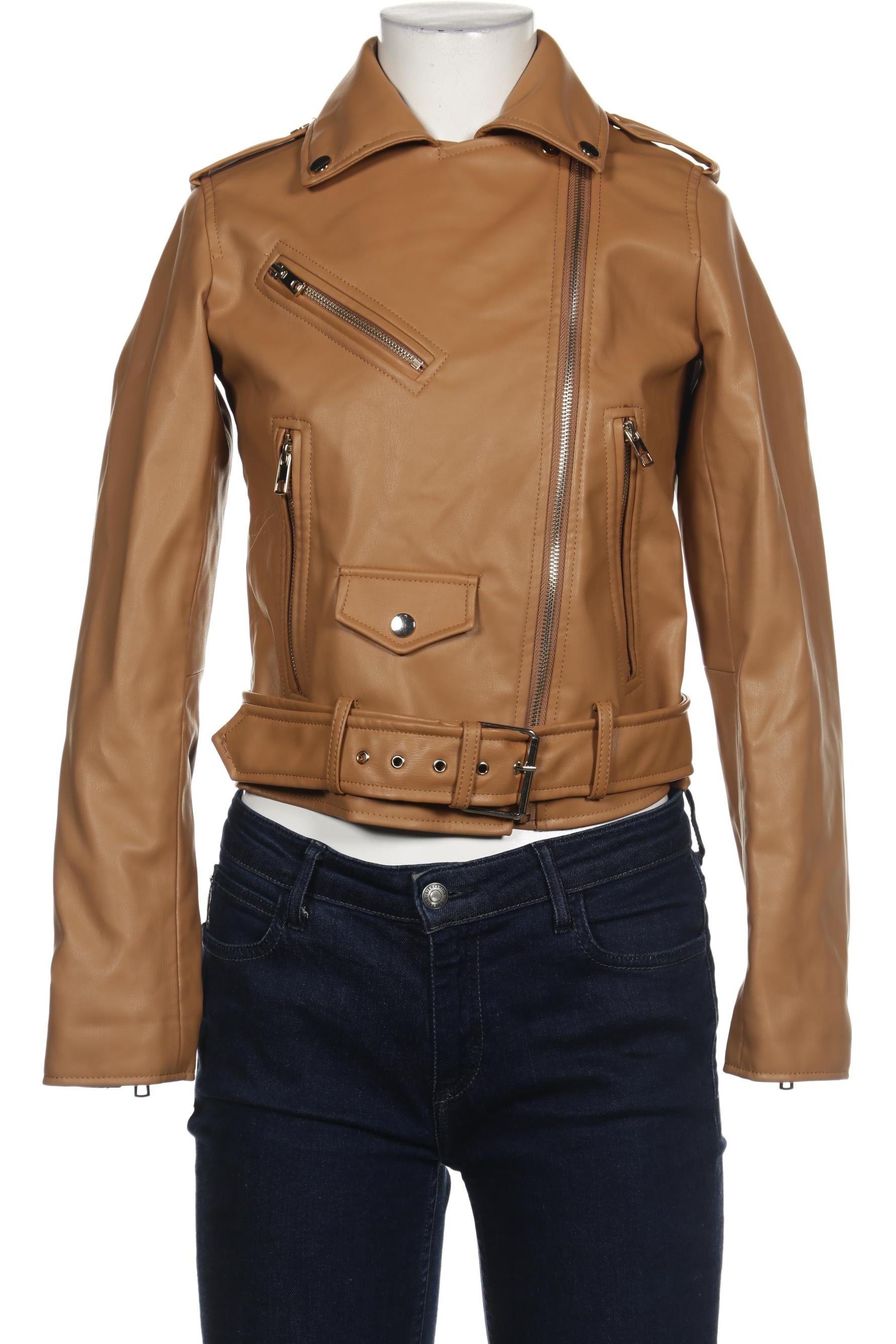 

ZARA Damen Jacke, beige
