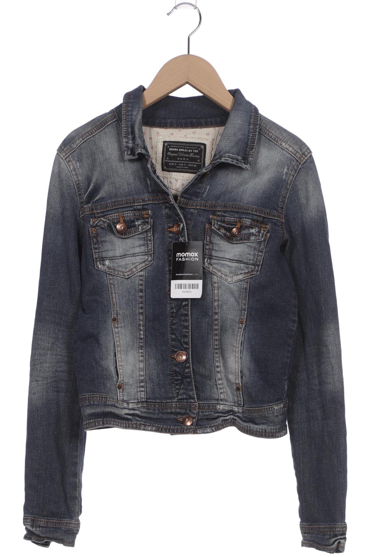 

Zara Damen Jacke, marineblau, Gr. 36