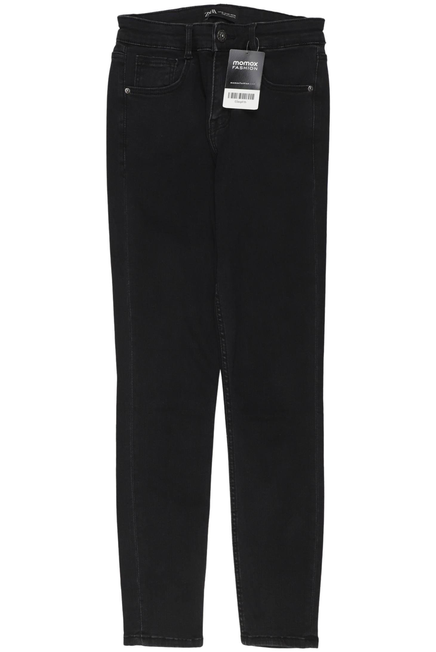 

Zara Damen Jeans, schwarz, Gr. 36