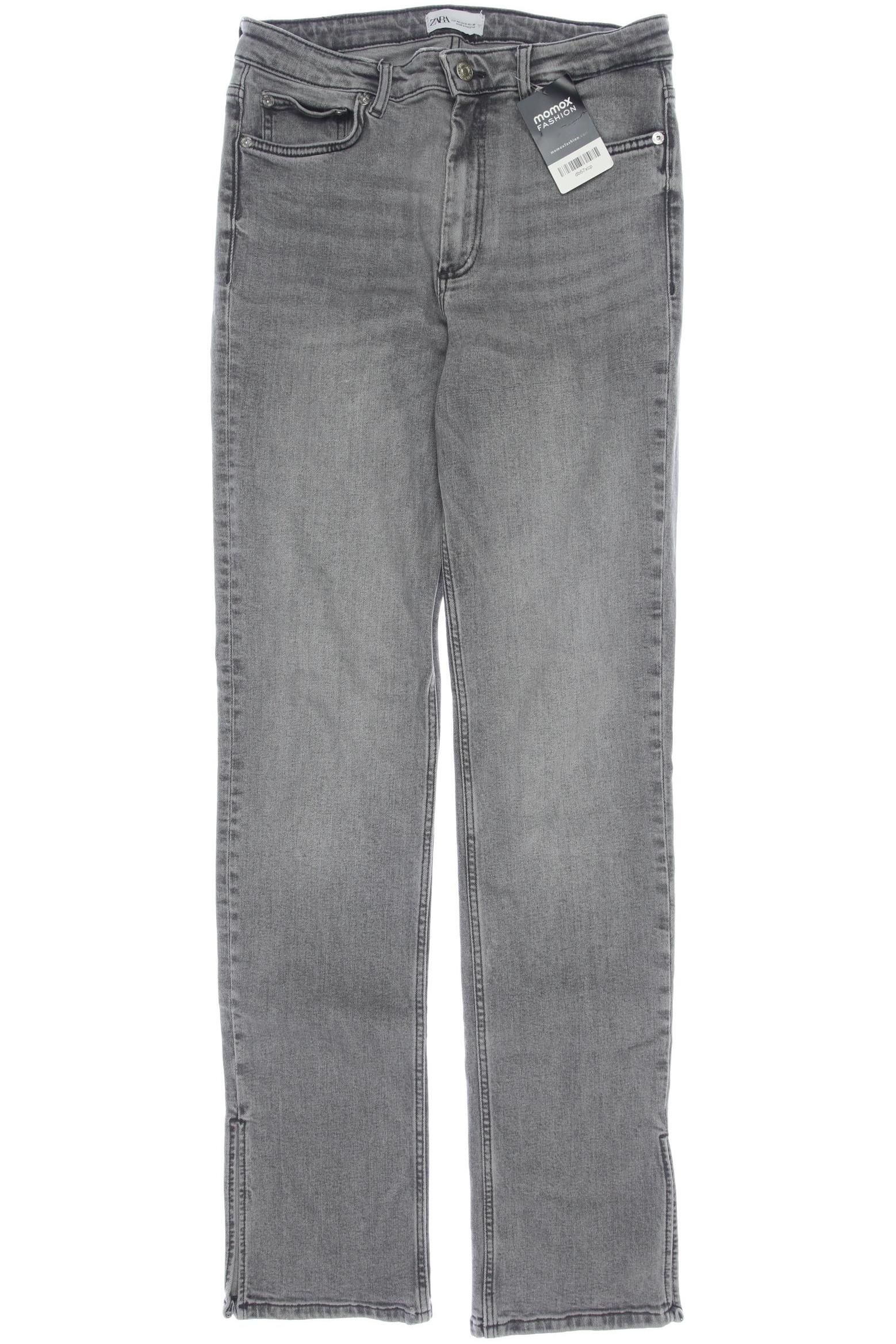 

Zara Damen Jeans, grau, Gr. 40