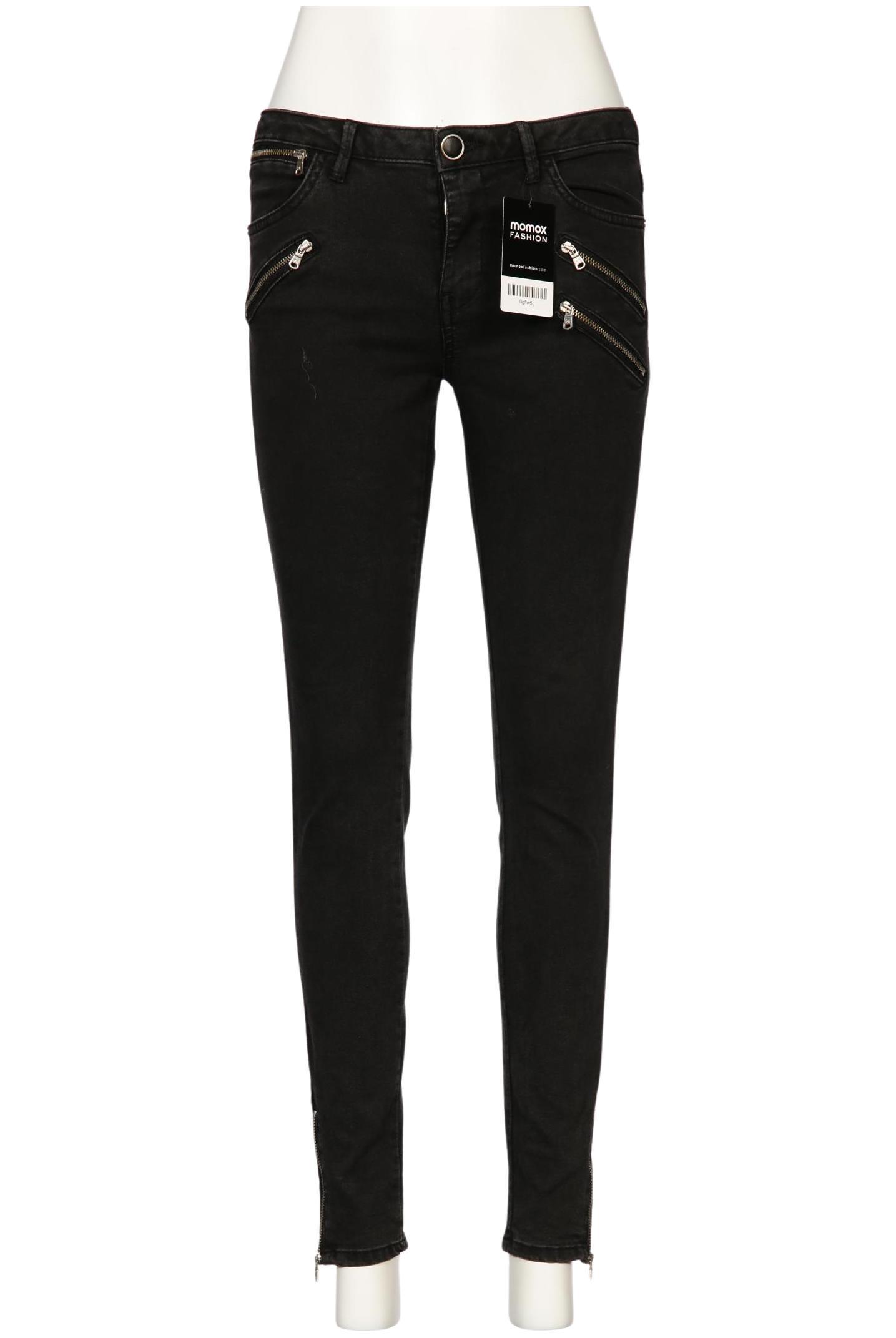 

Zara Damen Jeans, schwarz, Gr. 38