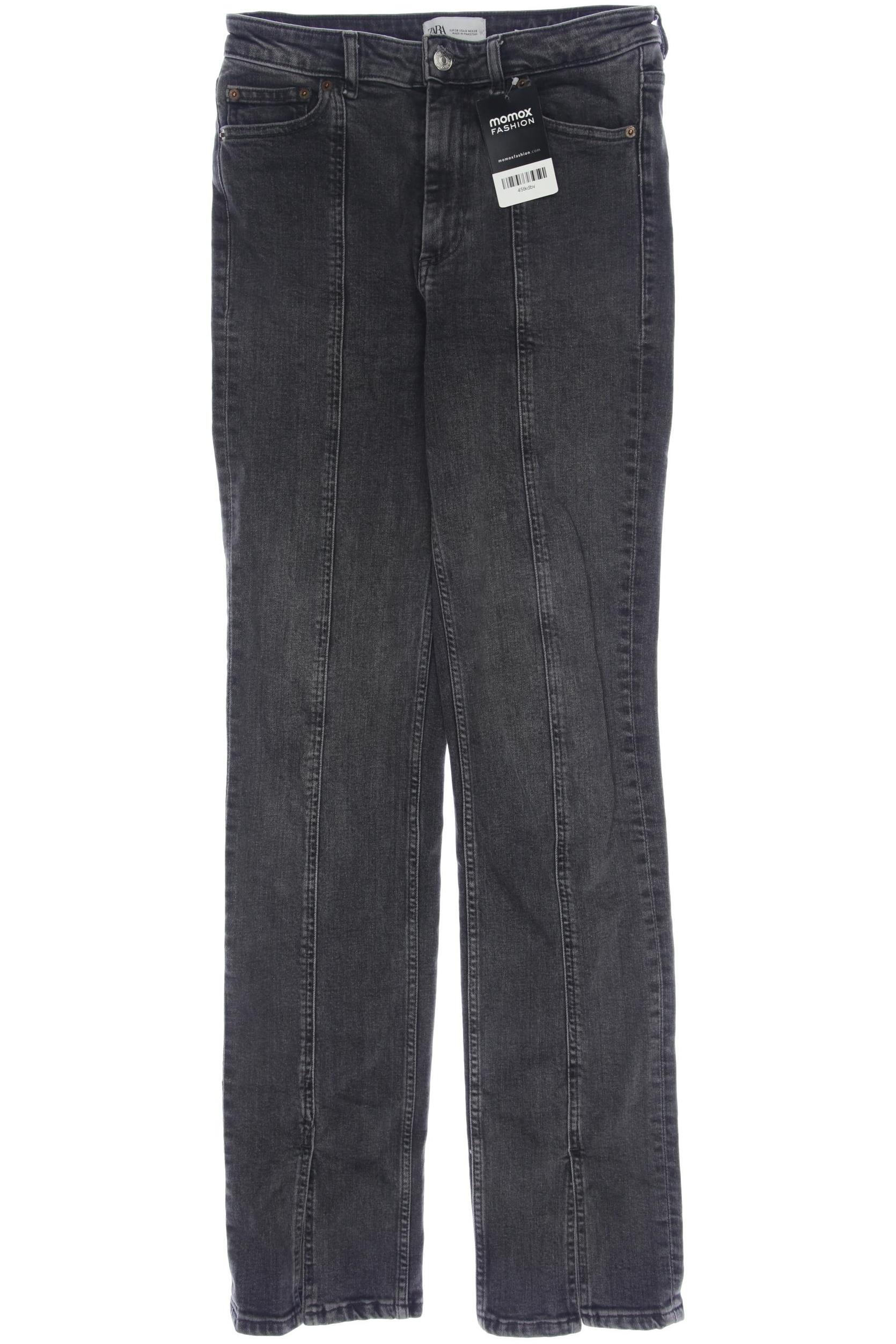 

Zara Damen Jeans, grau, Gr. 38