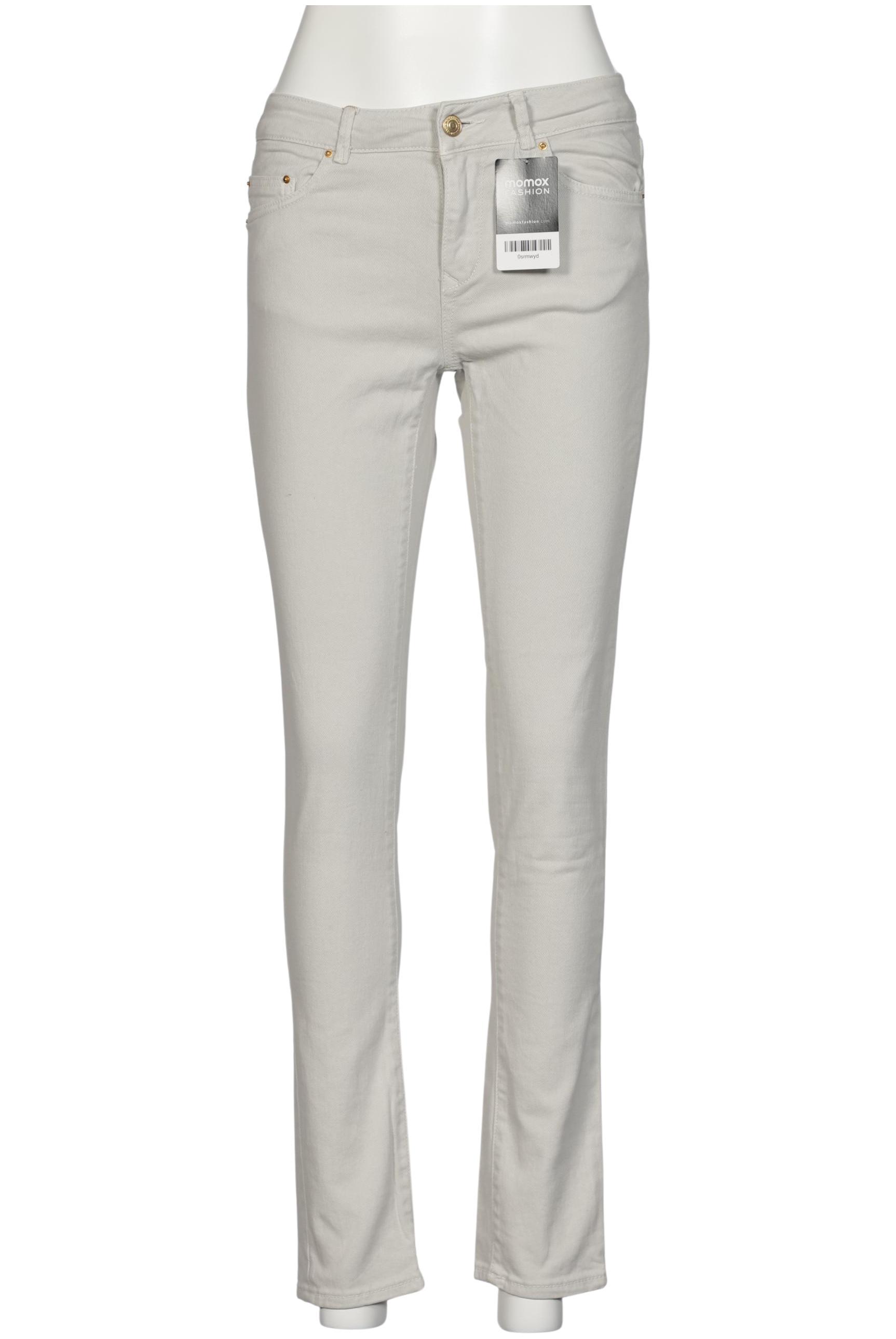 

Zara Damen Jeans, cremeweiß, Gr. 36