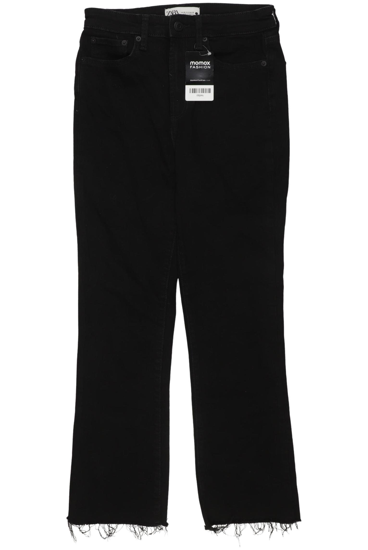 

Zara Damen Jeans, schwarz, Gr. 36