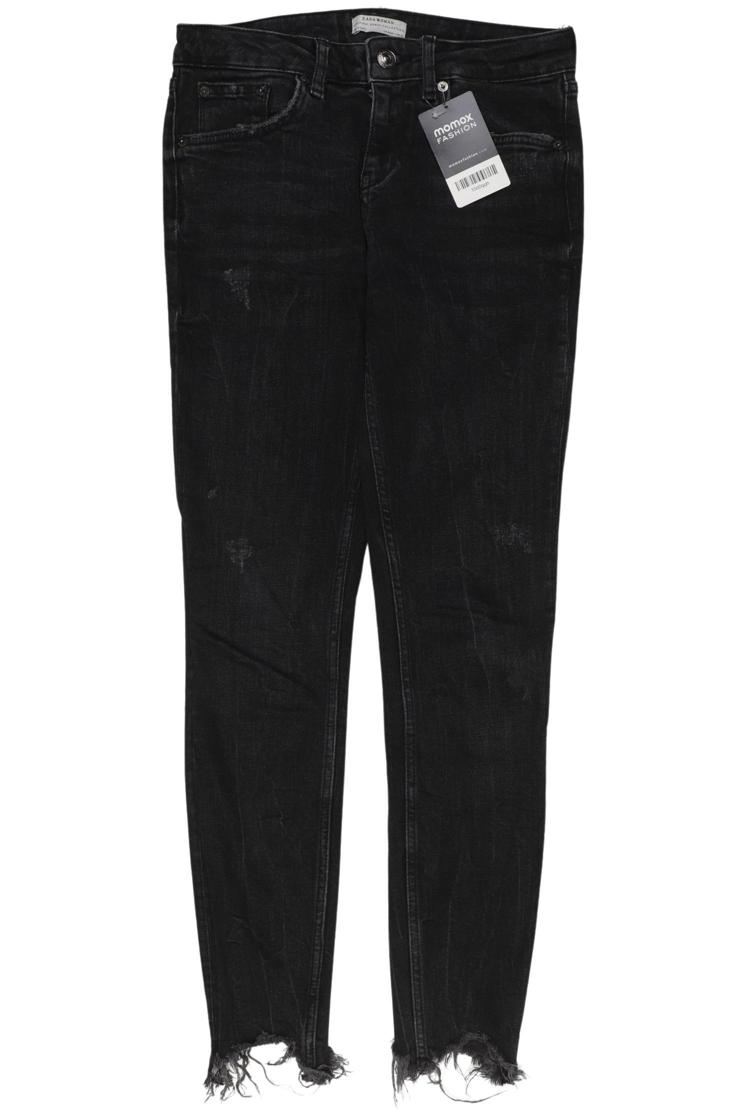 

Zara Damen Jeans, schwarz, Gr. 36