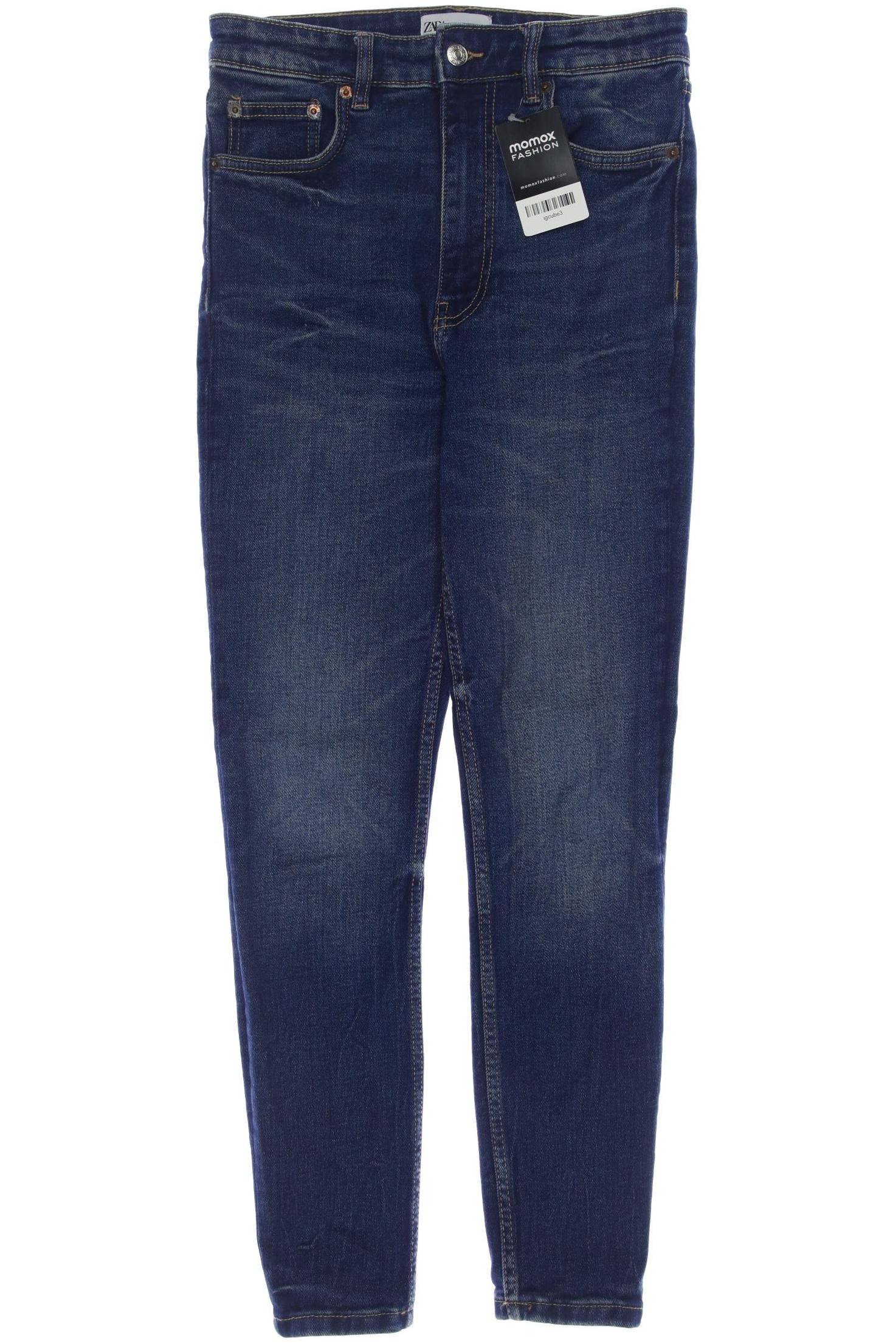 

Zara Damen Jeans, marineblau, Gr. 38