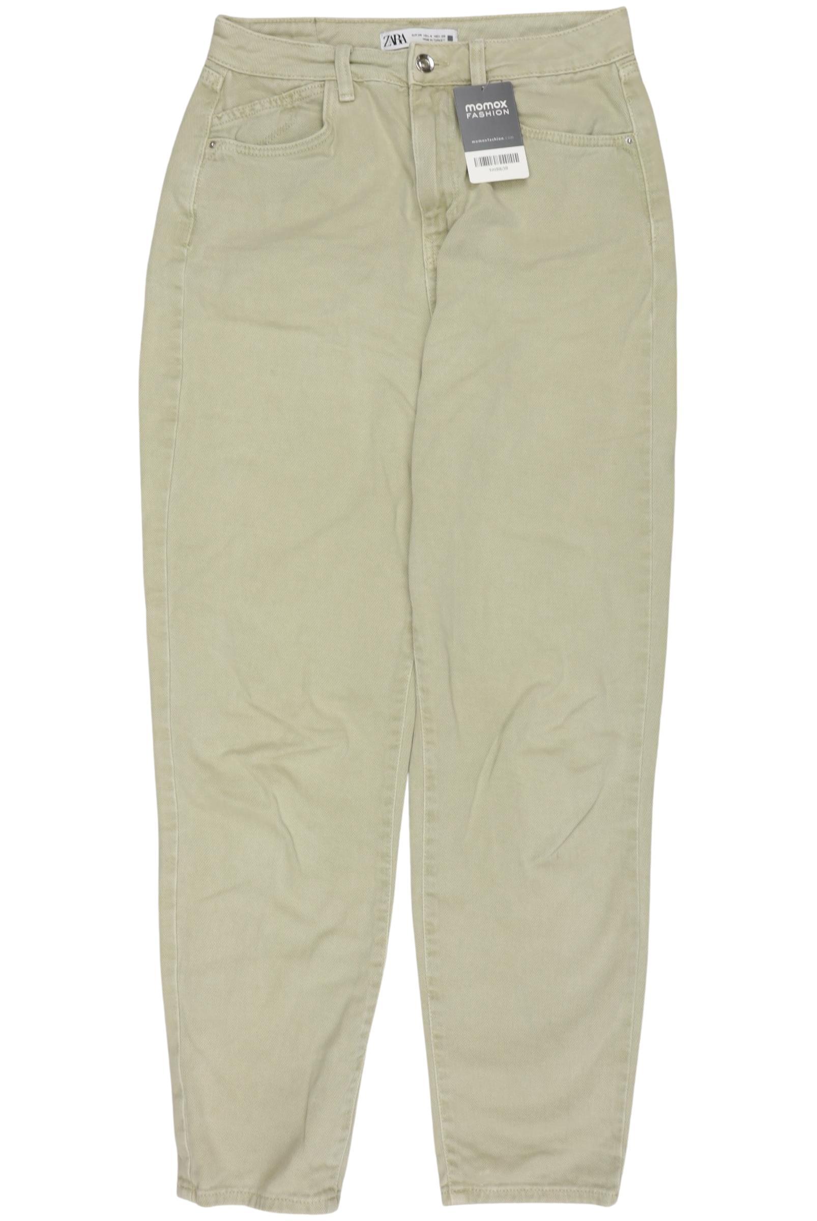 

Zara Damen Jeans, beige, Gr. 36
