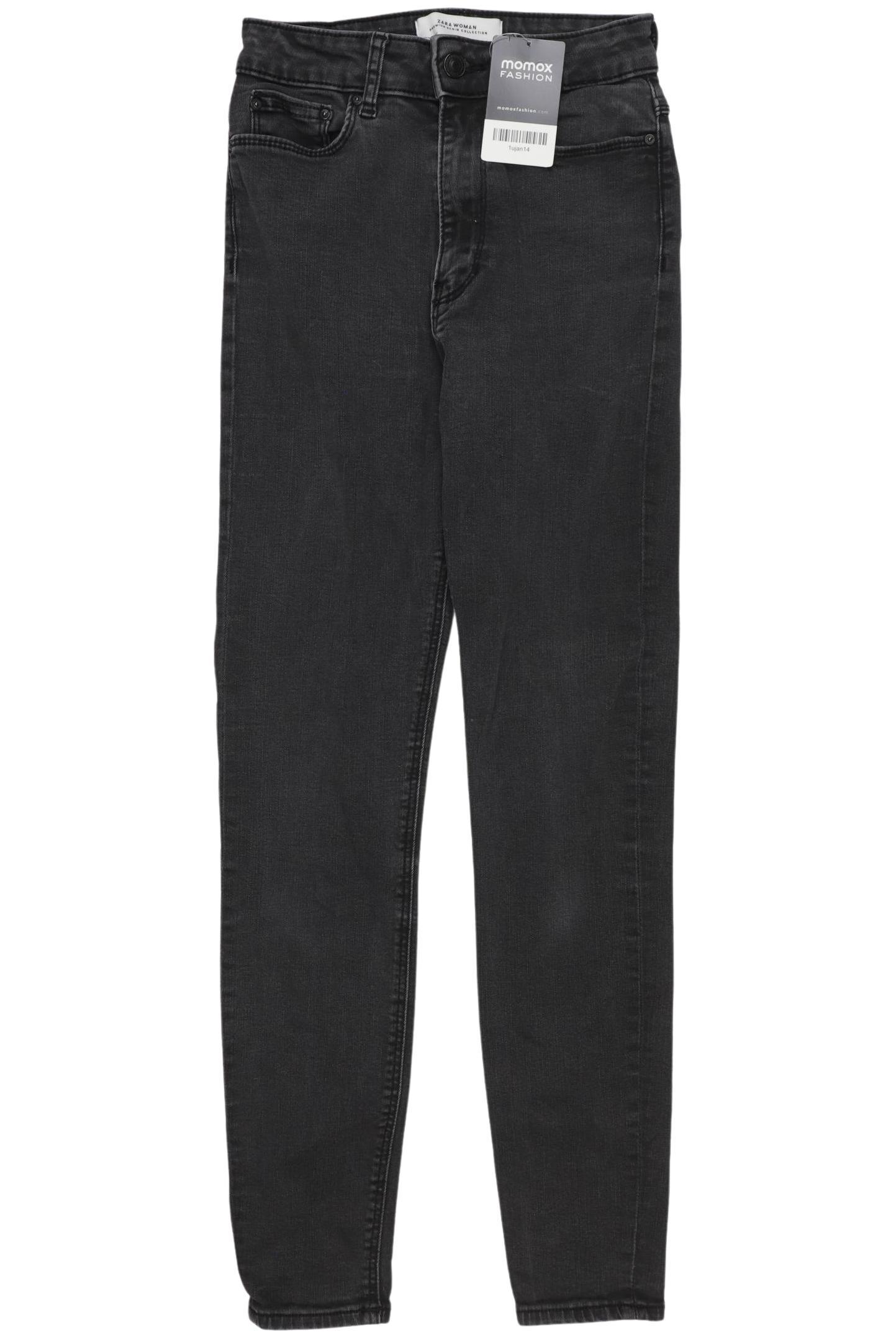

Zara Damen Jeans, grau, Gr. 34