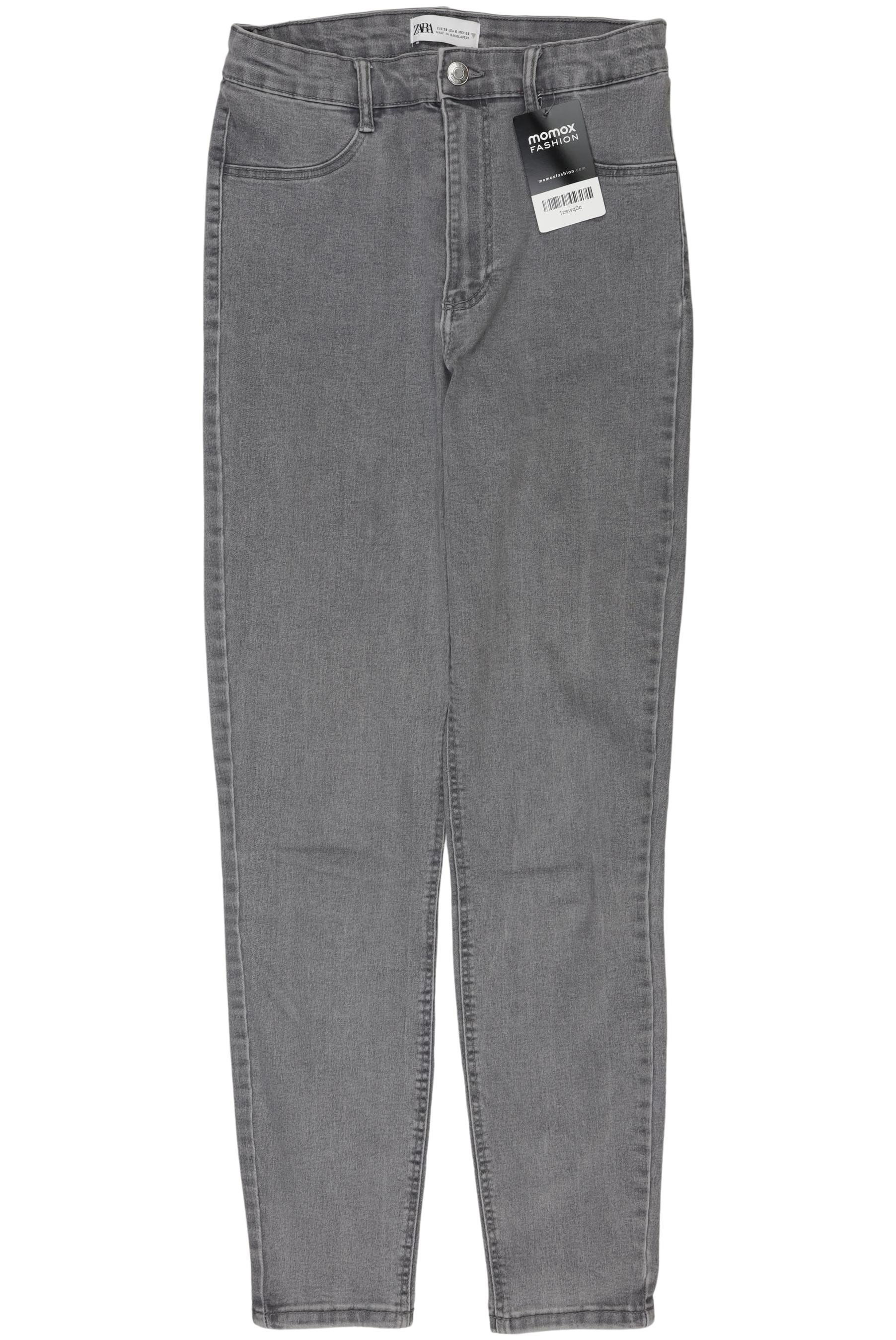 

Zara Damen Jeans, grau, Gr. 38
