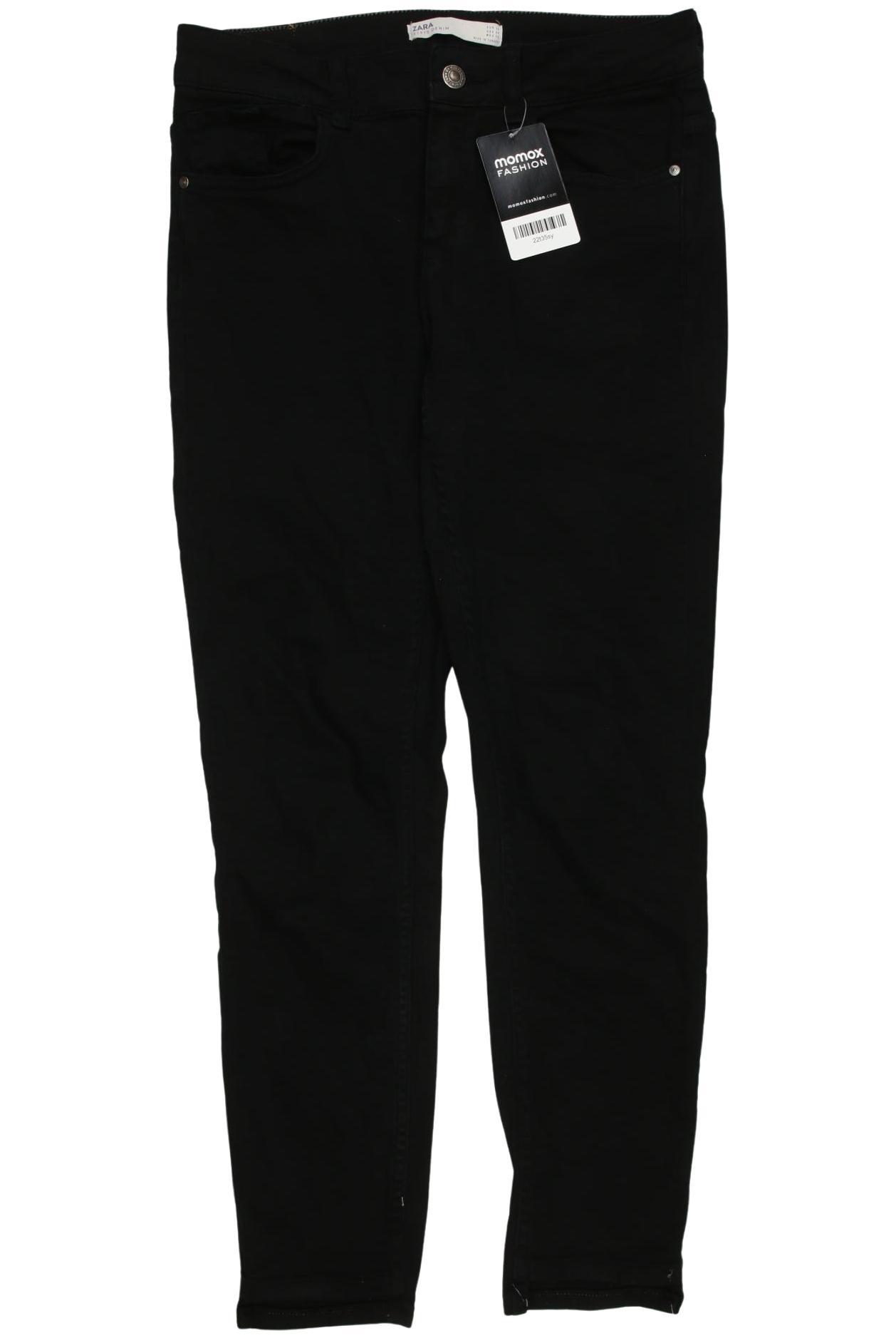 

Zara Damen Jeans, schwarz, Gr. 38