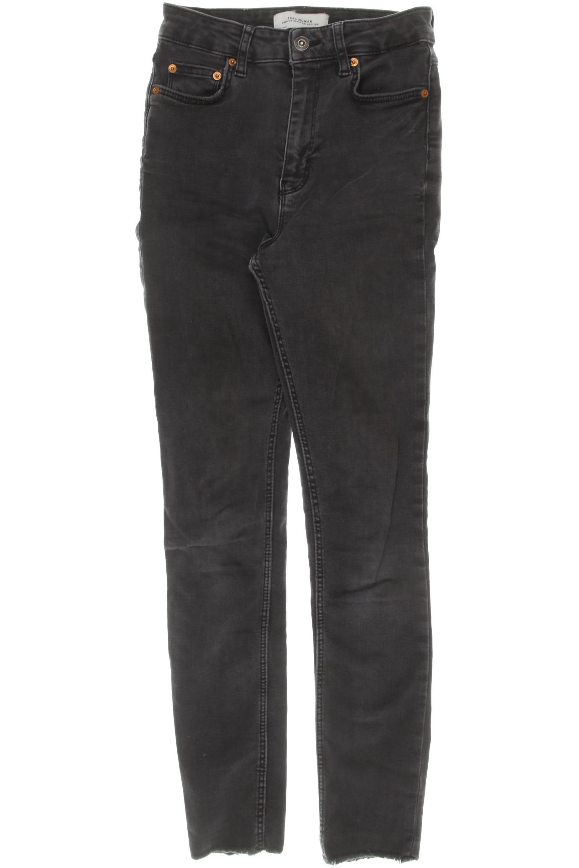 

Zara Damen Jeans, schwarz, Gr. 36