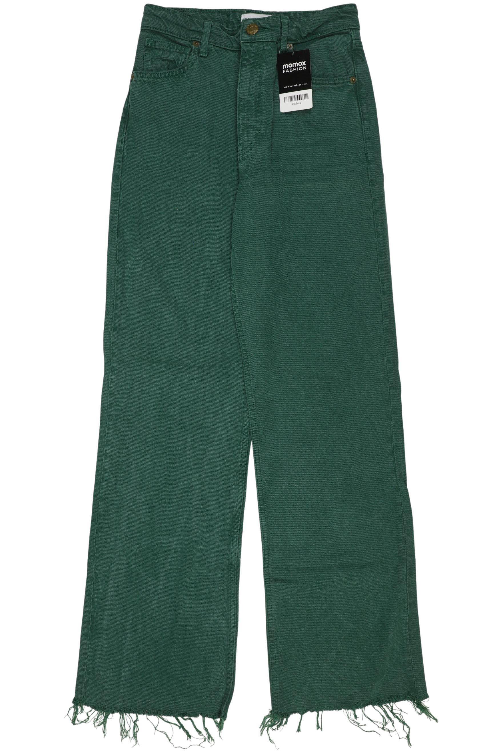 

Zara Damen Jeans, grün, Gr. 36