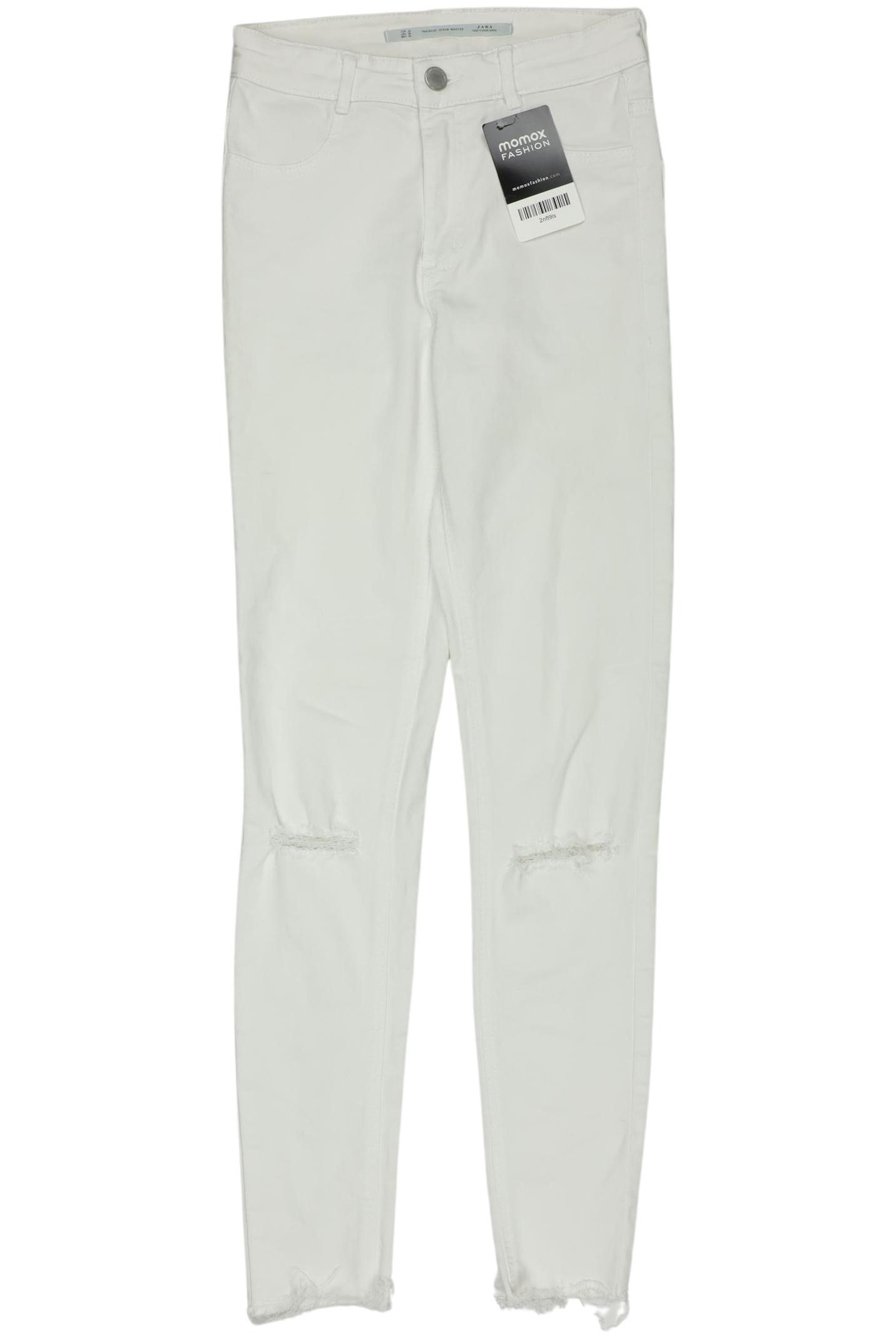 

Zara Damen Jeans, weiß, Gr. 36
